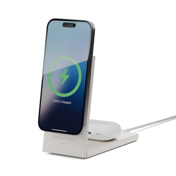 native-union-rise-2-in-1-qi2-ladestation-f-r-iphone-und-airpods image 8