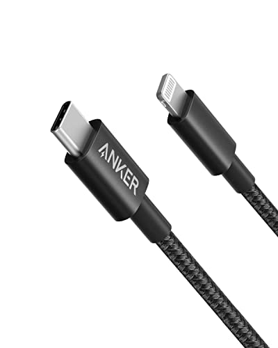 anker-331-usb-c-auf-lightning-kabel-180-cm-nylon-mfi-zertifiziert-schwarz image 8