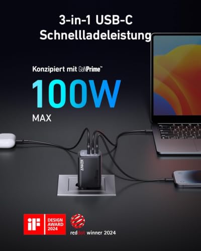 anker-prime-100w-usb-c-ladeger-t-gan-3-port-klappbar image 3