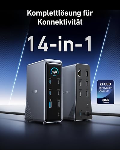 anker-prime-dockingstation-14-in-1-160w-10-gbit-s-dual-4k image 8
