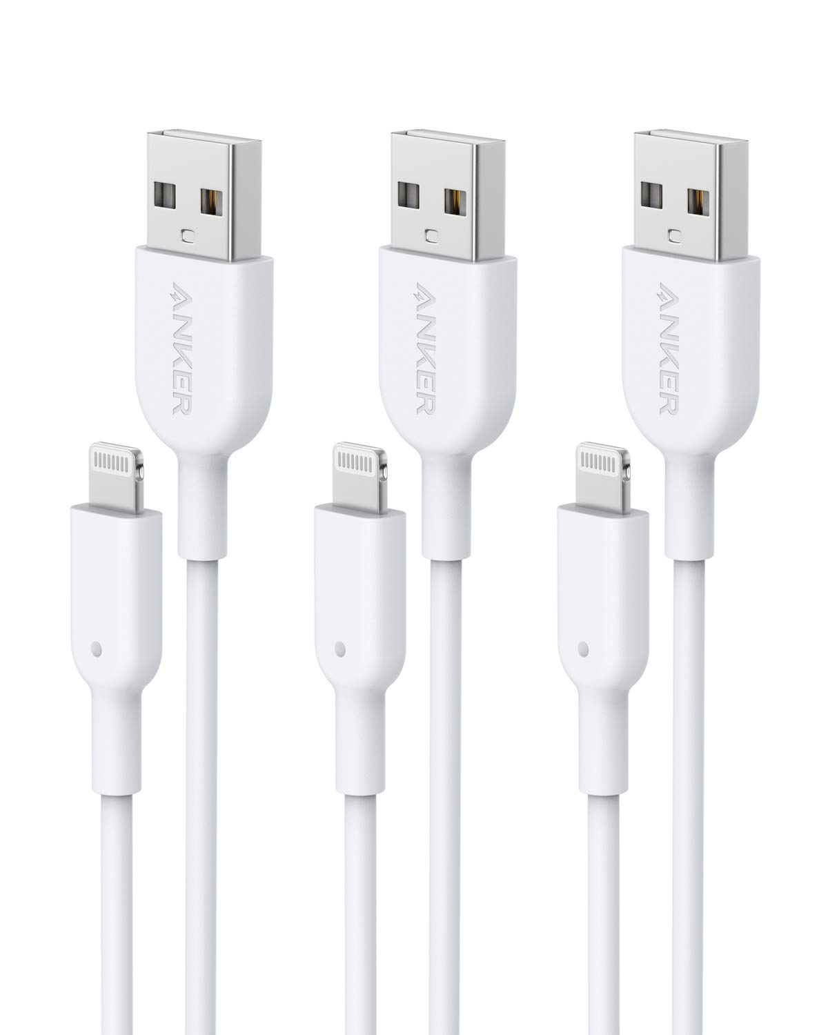 anker-powerline-ii-lightning-kabel-0-9-m-mfi-zertifiziert-wei image 1