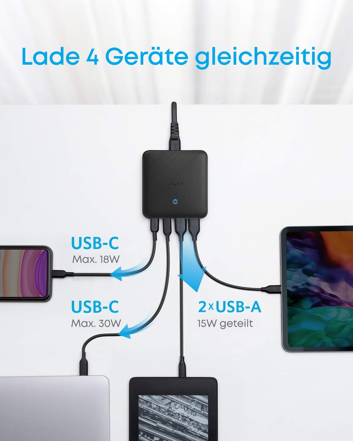 anker-powerport-atom-iii-slim-65w-gan-ladeger-t-mit-4-ports-2x-usb-c-2x-usb-a image 4