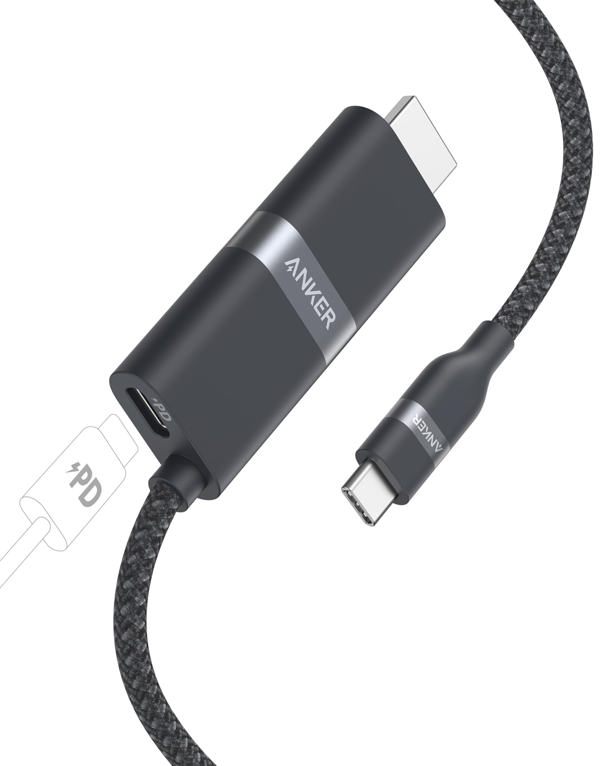 anker-nano-usb-c-auf-hdmi-kabel-90-cm-4k-60hz-mit-140w-pd-lade-port-thunderbolt- image 1