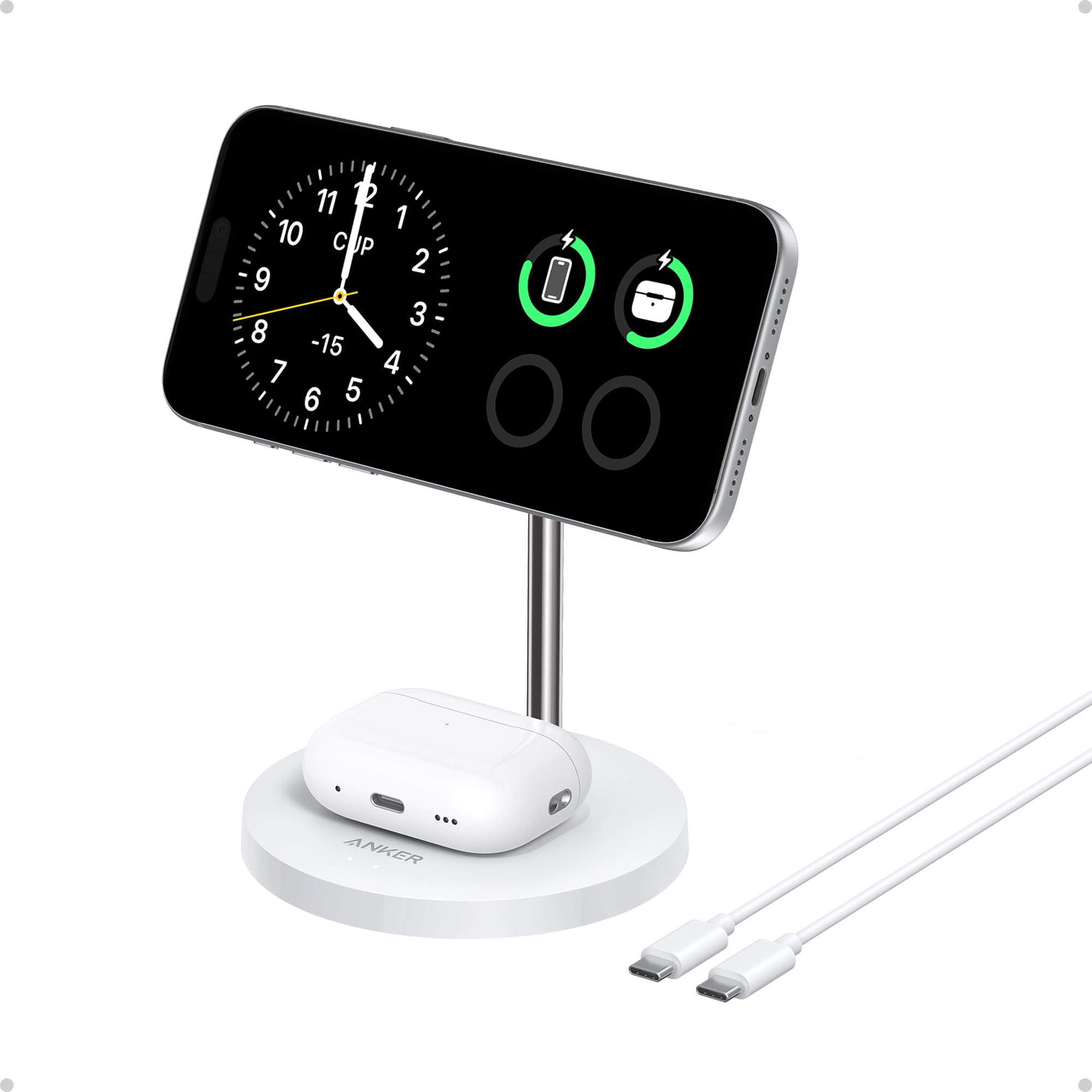 anker-maggo-2-in-1-ladestation-15-w-qi2-magsafe-st-nder-mit-airpods-ladefl-che-i image 7