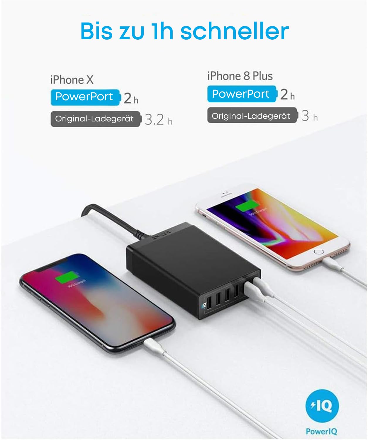 anker-60w-6-port-usb-ladeger-t-mit-poweriq-3-0-f-r-iphone-ipad-samsung-co-schwar image 8