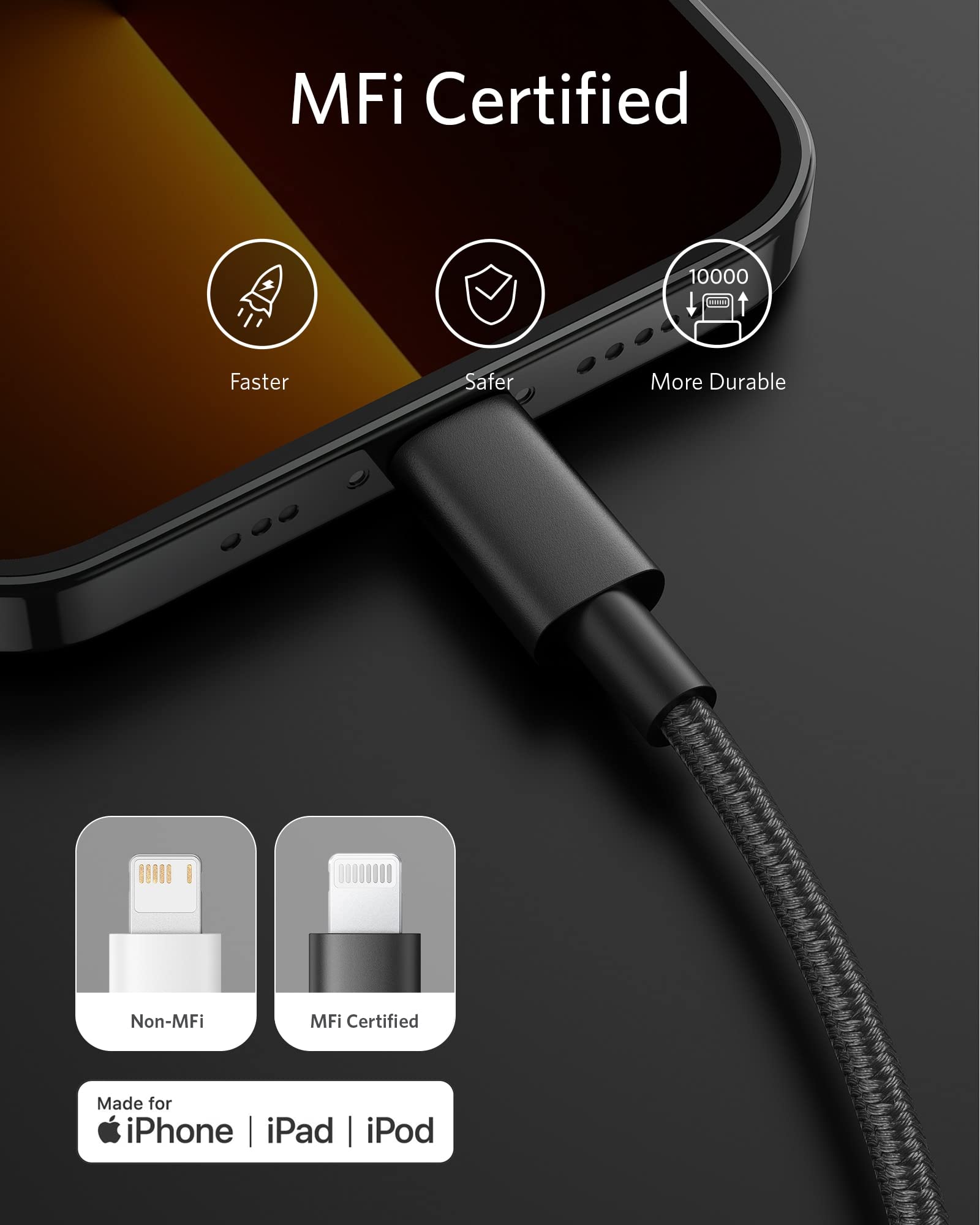 anker-331-usb-c-auf-lightning-kabel-3m-mfi-zertifiziert-nylon-power-delivery-sch image 4