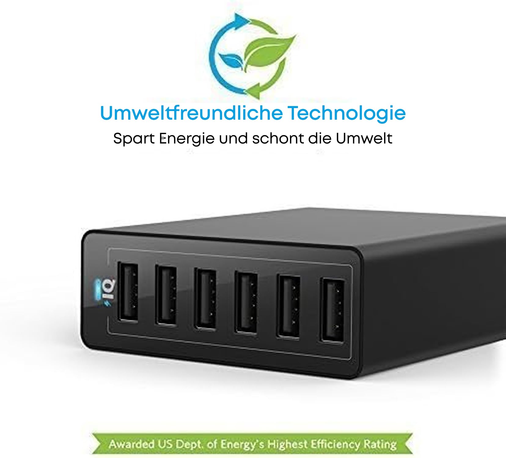 anker-60w-6-port-usb-ladeger-t-mit-poweriq-3-0-f-r-iphone-ipad-samsung-co-schwar image 6