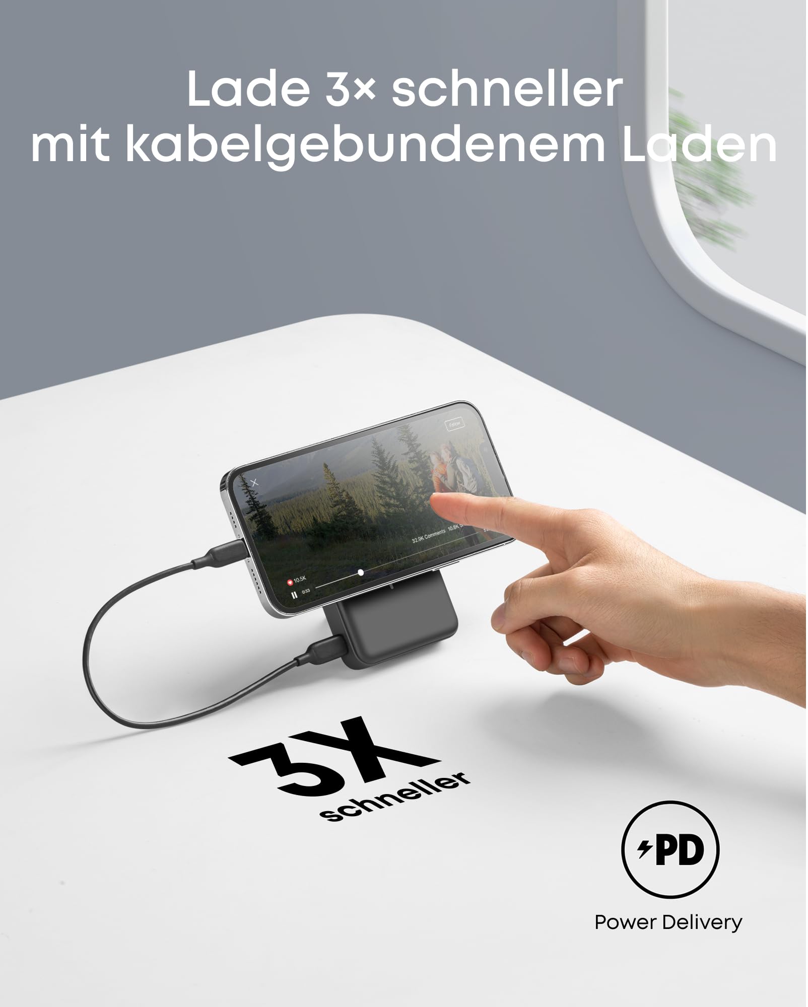anker-633-magnetic-maggo-powerbank-10-000-mah-magnetisches-kabelloses-laden-klap image 6