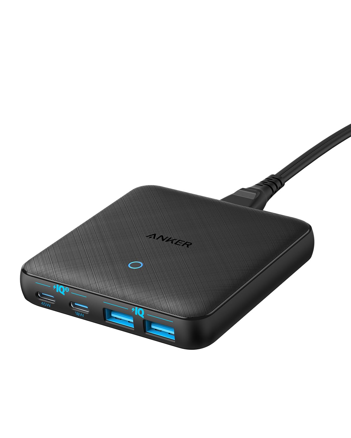 anker-powerport-atom-iii-slim-65w-gan-ladeger-t-mit-4-ports-2x-usb-c-2x-usb-a image 1