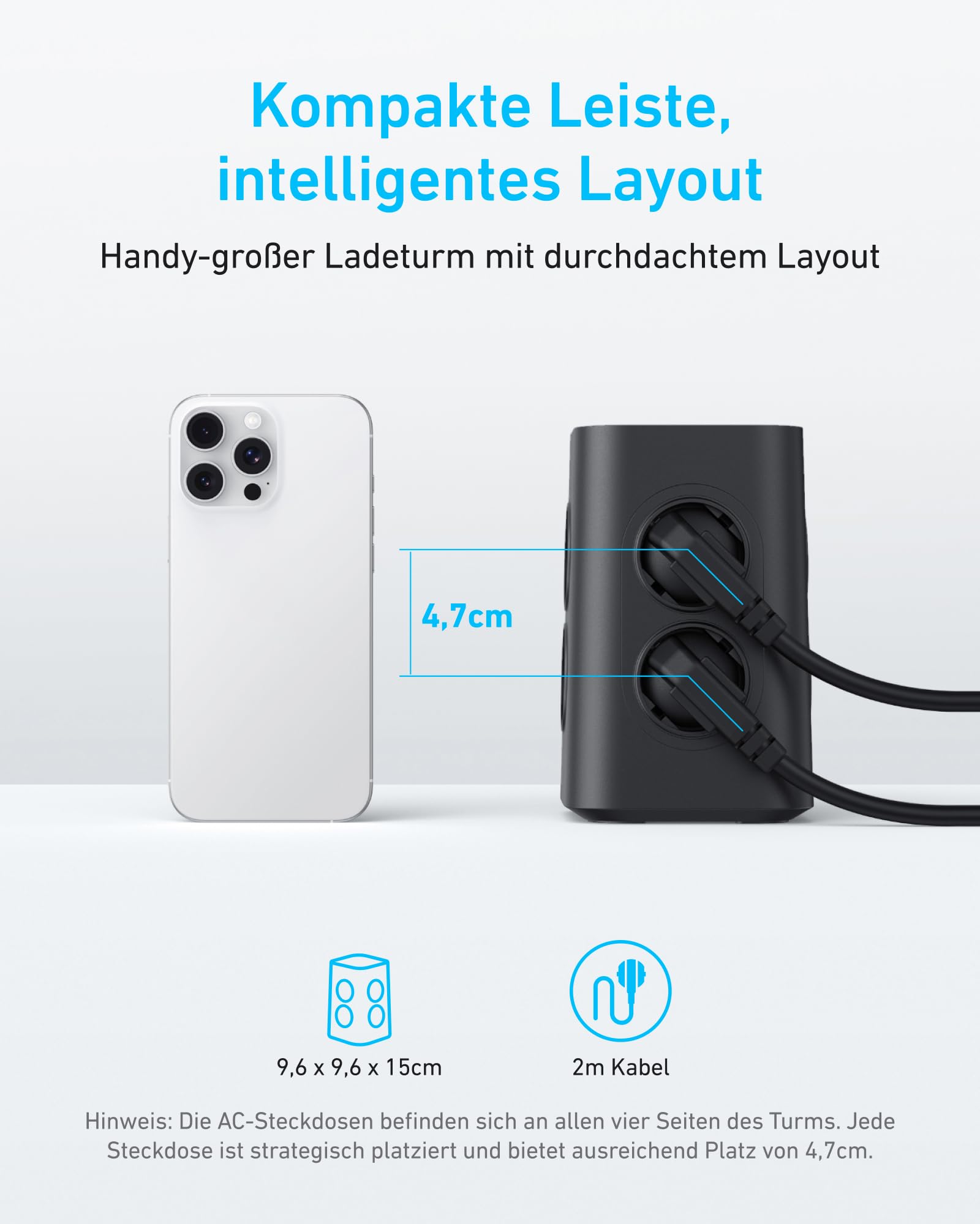 anker-8-fach-steckdosenleiste-steckdosenturm-mit-4-usb-anschl-ssen-20w-usb-c-und image 5
