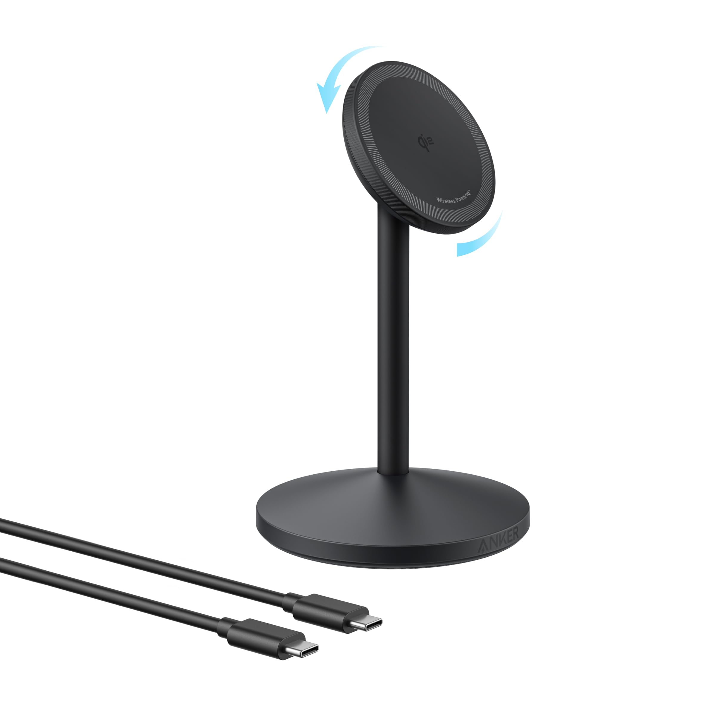 anker-maggo-kabellose-ladestation-st-nder-15-w-qi2-magsafe-mit-usb-c-kabel image 1