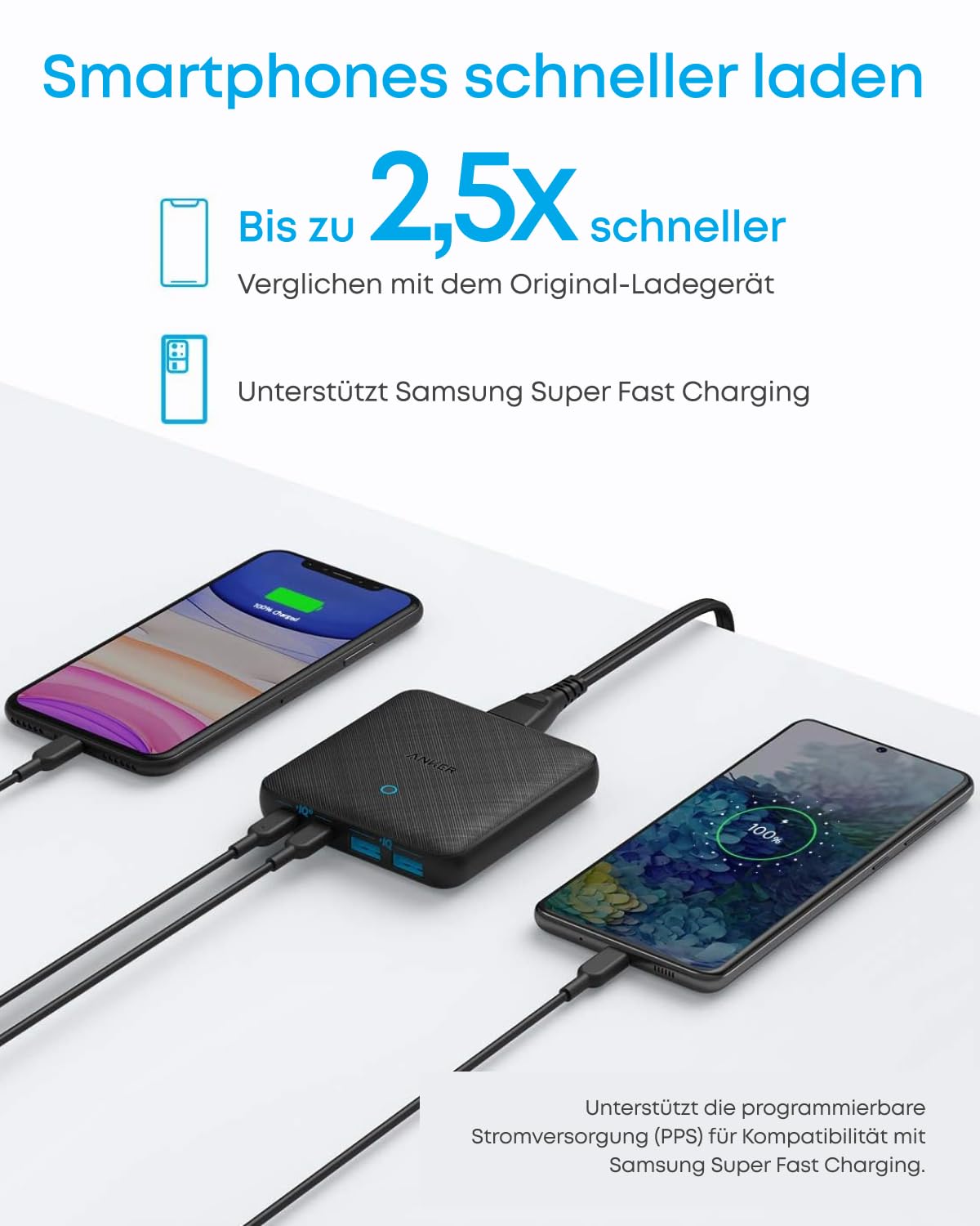 anker-powerport-atom-iii-slim-65w-gan-ladeger-t-mit-4-ports-2x-usb-c-2x-usb-a image 2