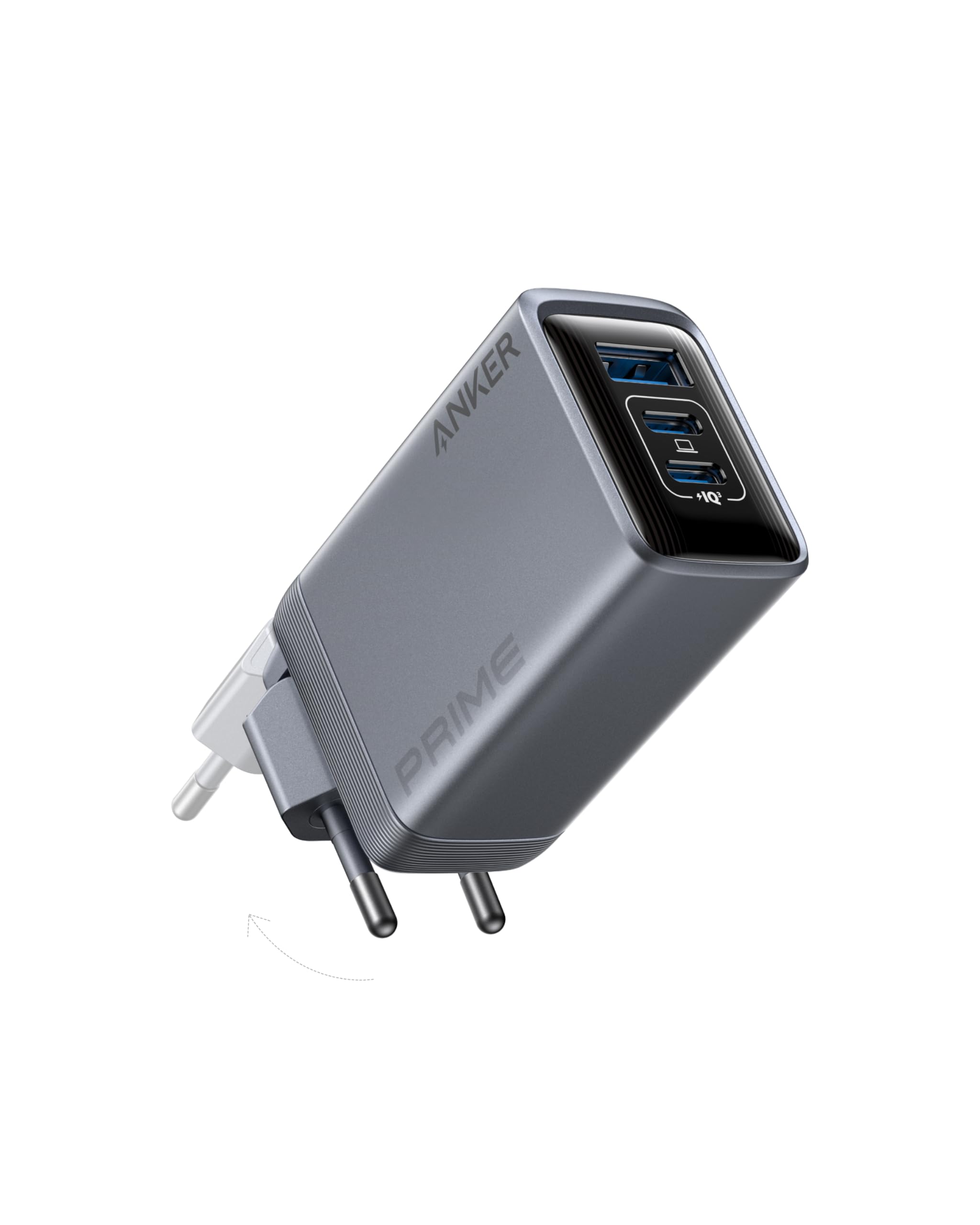 anker-prime-ladeger-t-100w-gan-mit-3-ports-2x-usb-c-1x-usb-a-faltbar image 1