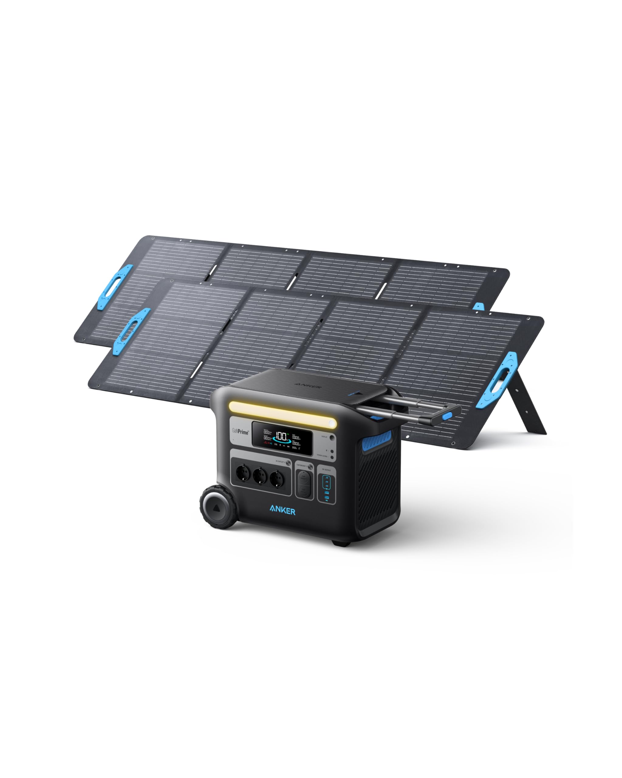 anker-powerhouse-767-powerstation-2048-wh-mit-2x-anker-531-solarpanel-200-w-life image 1