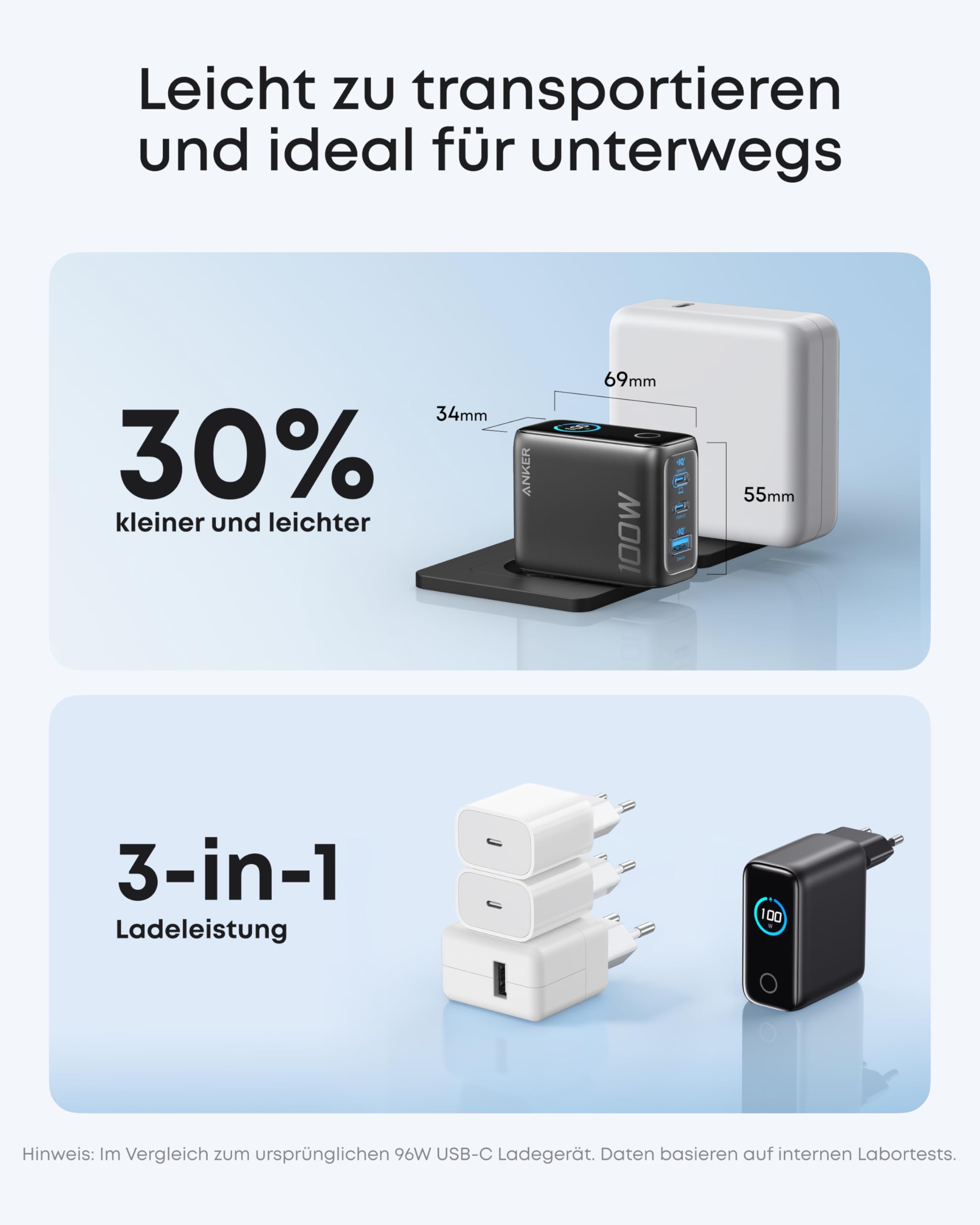 anker-100w-usb-c-ladeger-t-mit-smart-display-touch-steuerung-3-port-gan-f-r-macb image 4