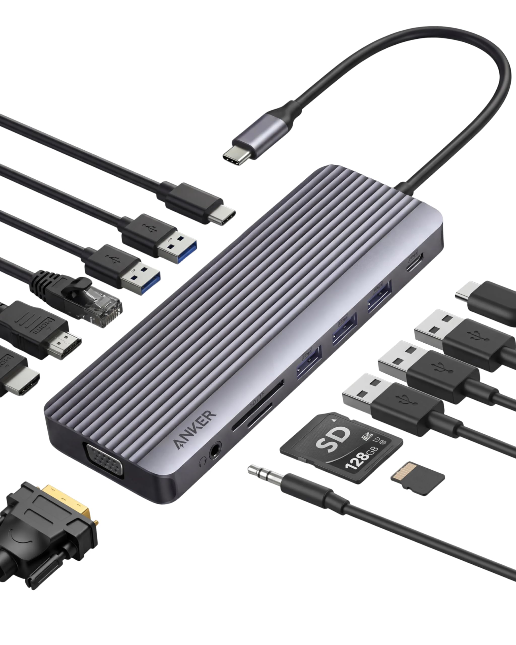 anker-triple-display-usb-c-hub-14-in-1-2x-4k-hdmi-vga-80w-pd-5-gbit-s image 1