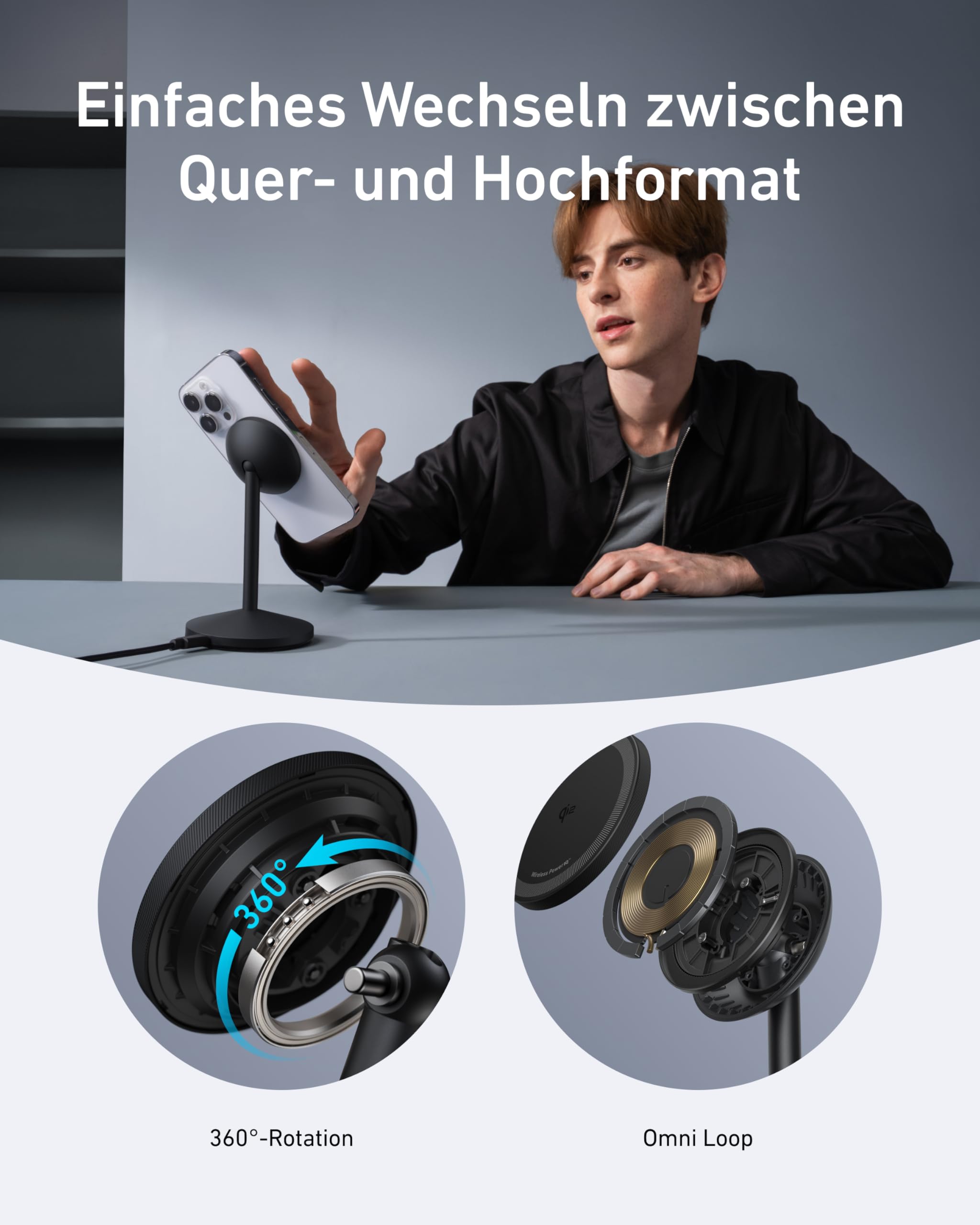 anker-maggo-kabellose-ladestation-st-nder-15-w-qi2-magsafe-mit-usb-c-kabel image 5