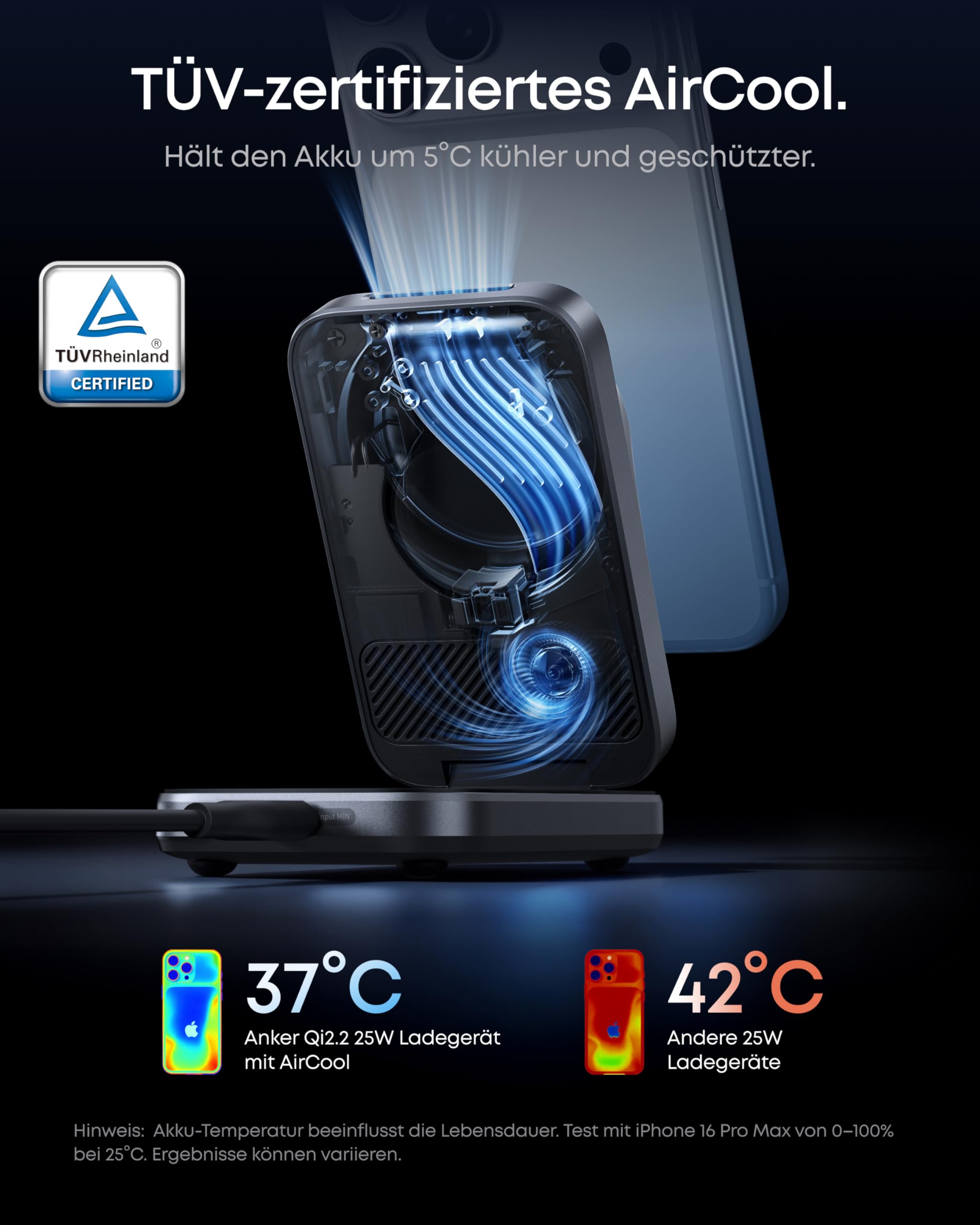 anker-prime-3-in-1-ladestation-aircool-25-w-qi2-2-kompakt-faltbar image 3