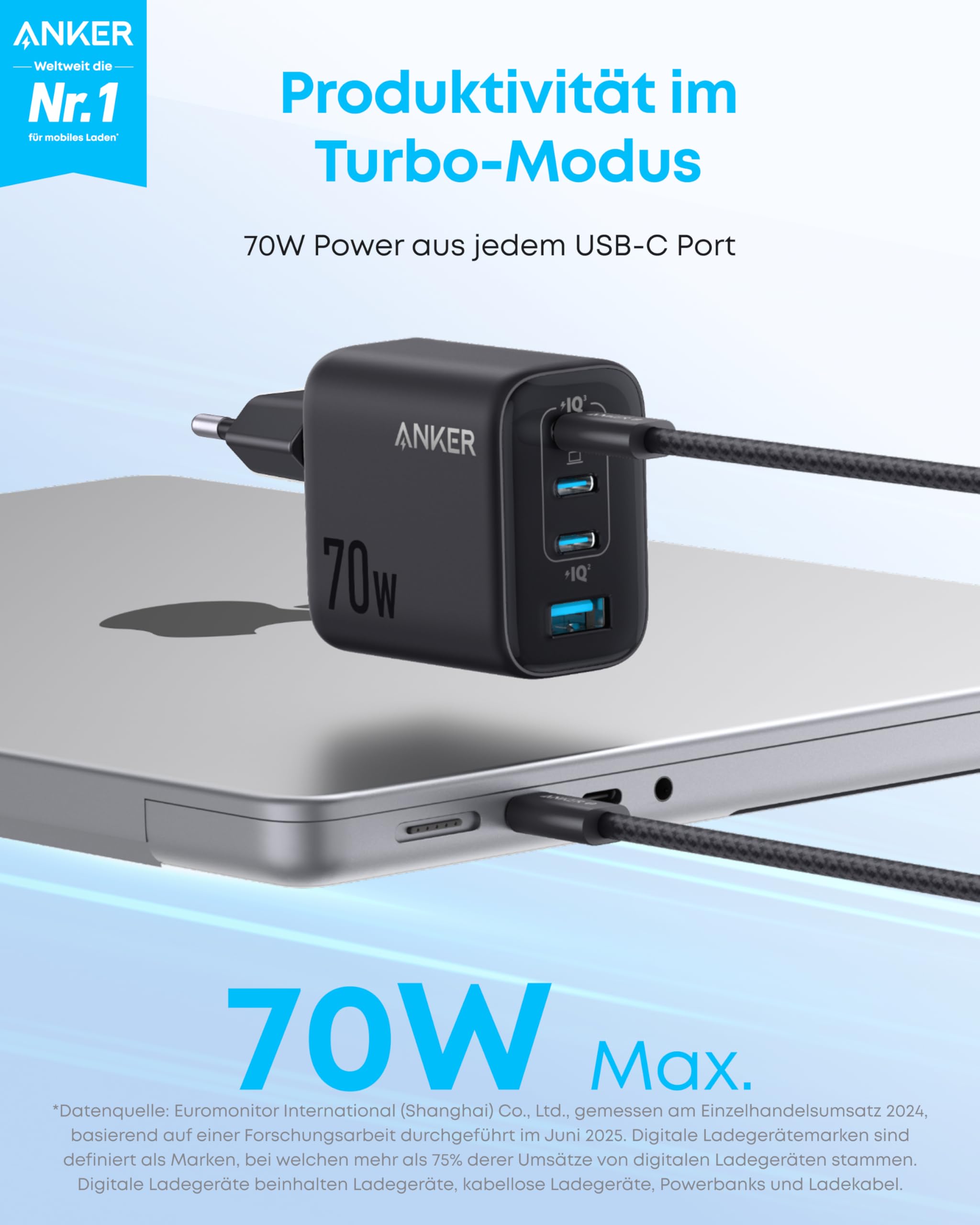 anker-zolo-70w-usb-c-ladeger-t-mit-4-ports-kompaktes-netzteil-f-r-laptop-smartph image 2