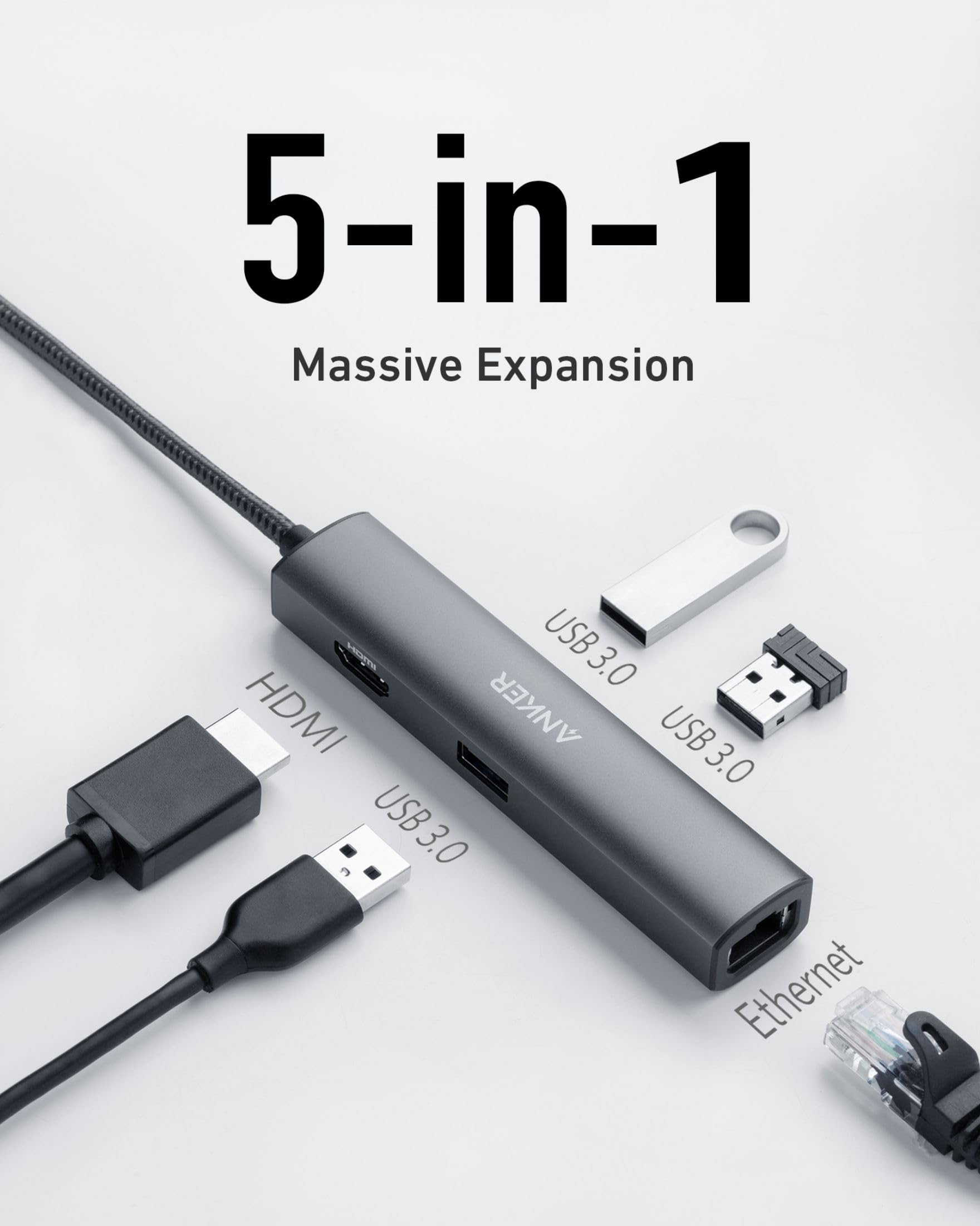 anker-powerexpand-5-in-1-usb-c-hub-hdmi-ethernet-3x-usb-3-0-f-r-macbook-ipad-pro image 2