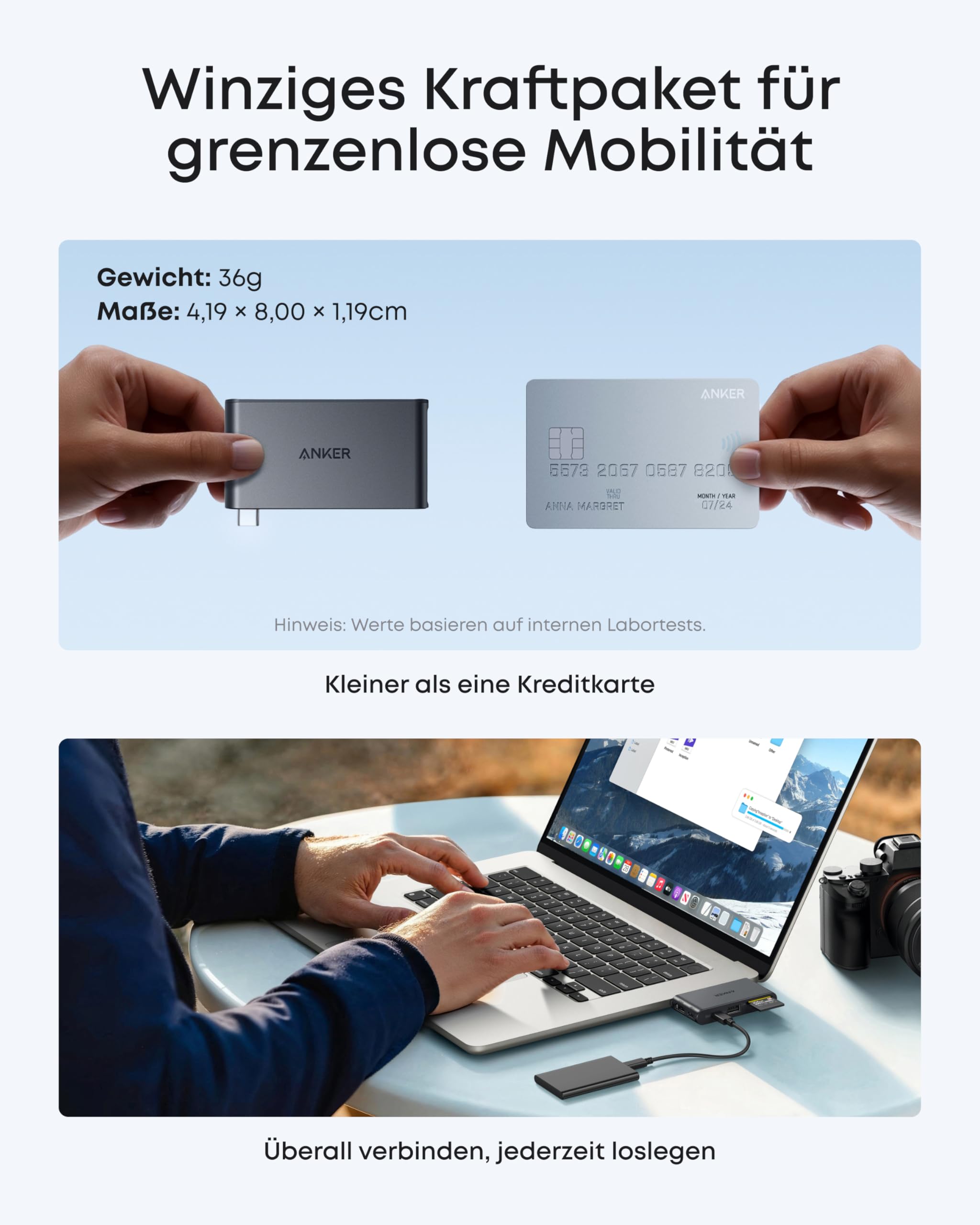 anker-nano-hub-6-in-1-usb-c-hub-mit-85-w-pd-4k-60hz-hdmi-und-sd-tf-kartenleser image 6