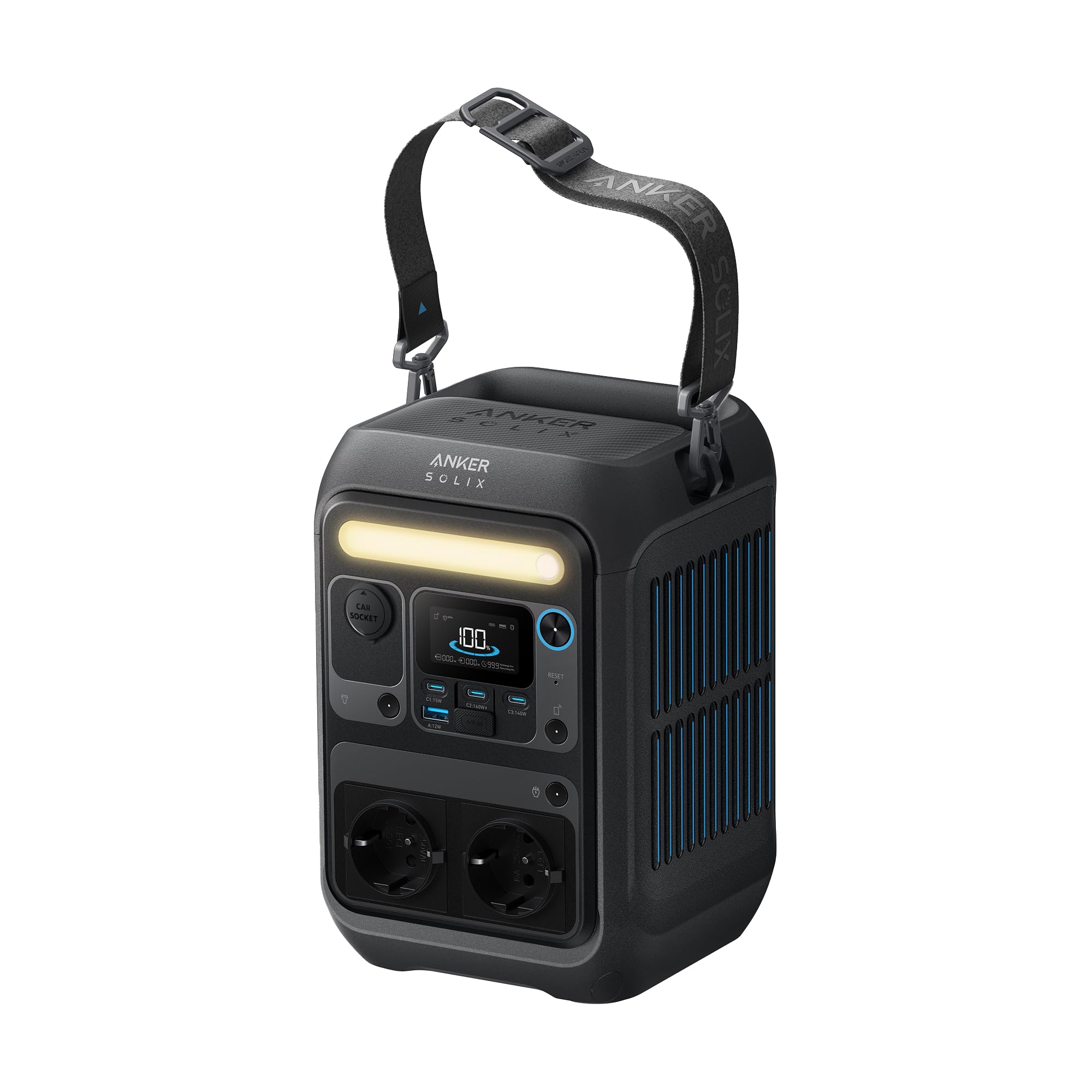 anker-solix-c300x-powerstation-288-wh-lifepo4-300-w-600-w-spitze-140-w-usb-c image 1
