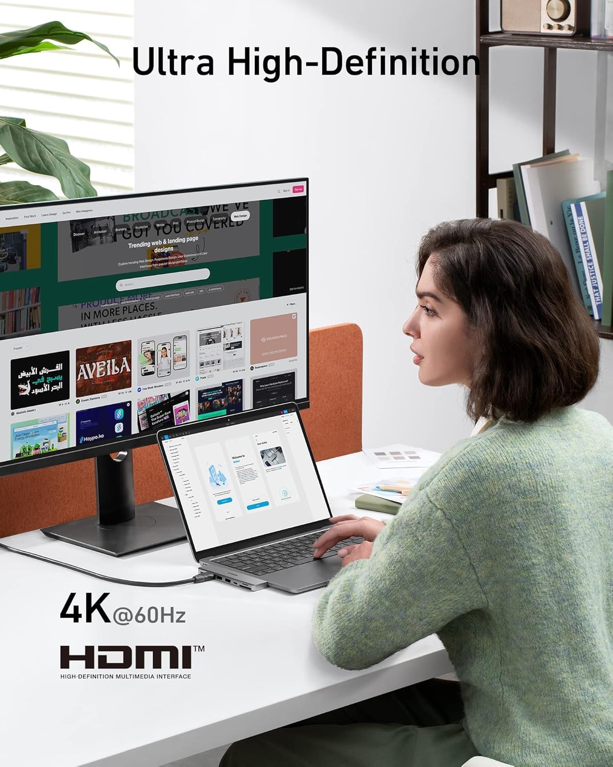 anker-547-usb-c-hub-7-in-2-4k-60hz-hdmi-100w-pd-f-r-macbook-pro-air image 4