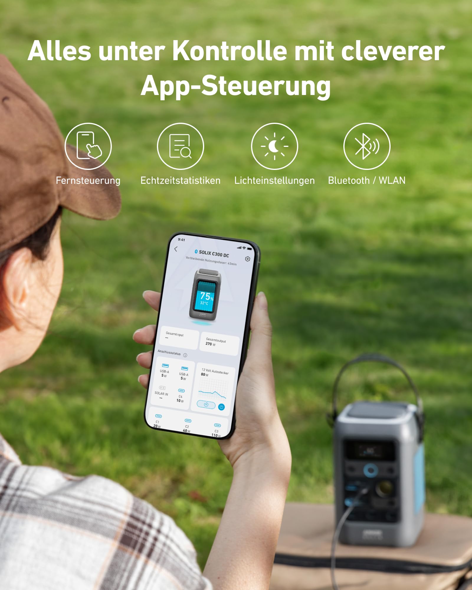 anker-solix-c300-dc-powerbank-powerstation-288wh-300w-lifepo4-mit-7-anschl-ssen- image 8