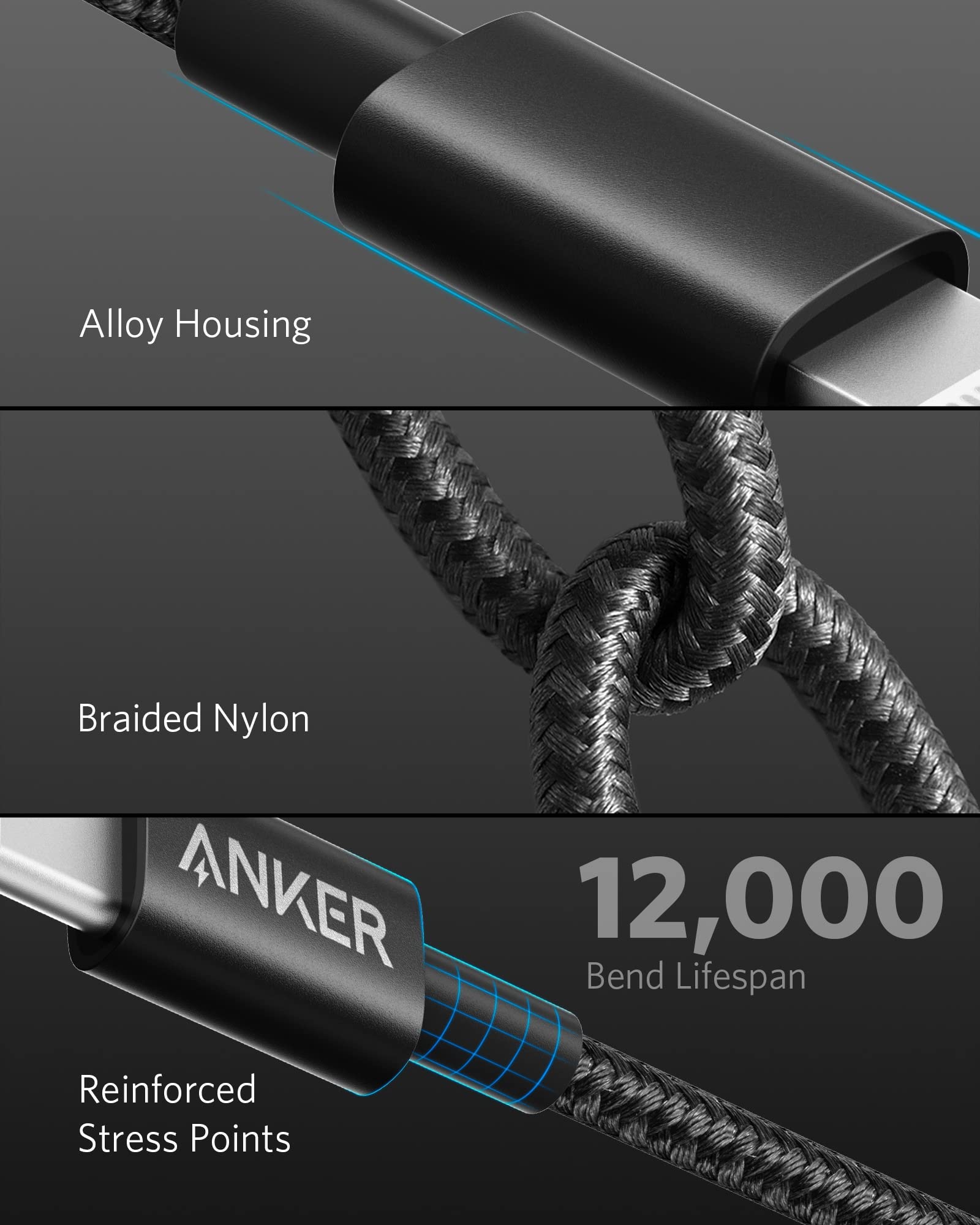 anker-331-usb-c-auf-lightning-kabel-3m-mfi-zertifiziert-nylon-power-delivery-sch image 5