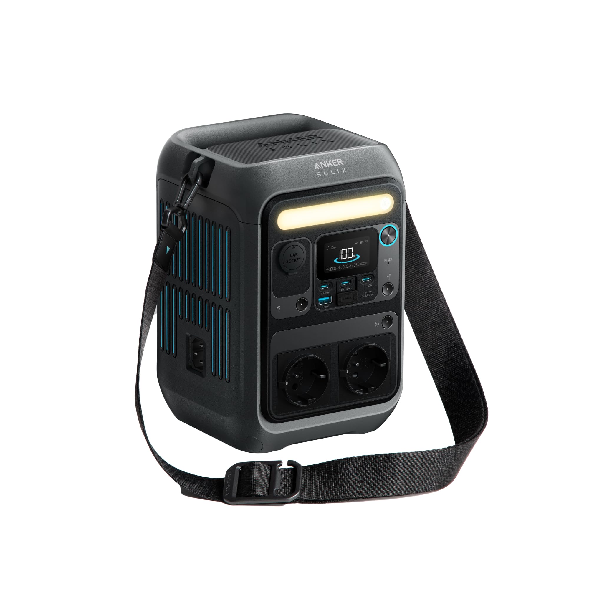 anker-solix-c300x-powerstation-288-wh-lifepo4-300-w-600-w-spitze-140-w-usb-c image 2