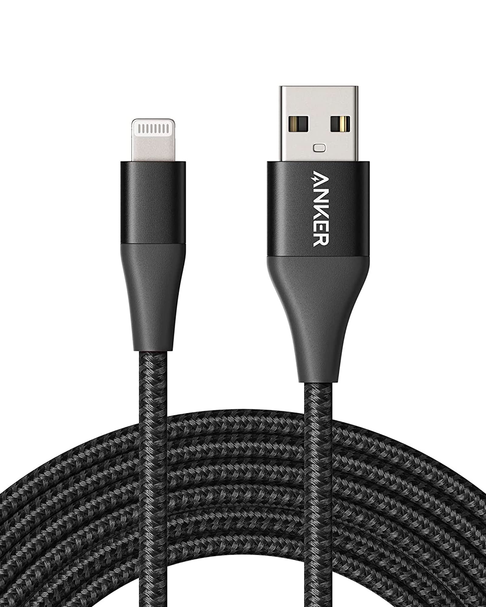 anker-551-lightning-kabel-3-m-usb-a-mfi-zertifiziert-nylon-schwarz image 1