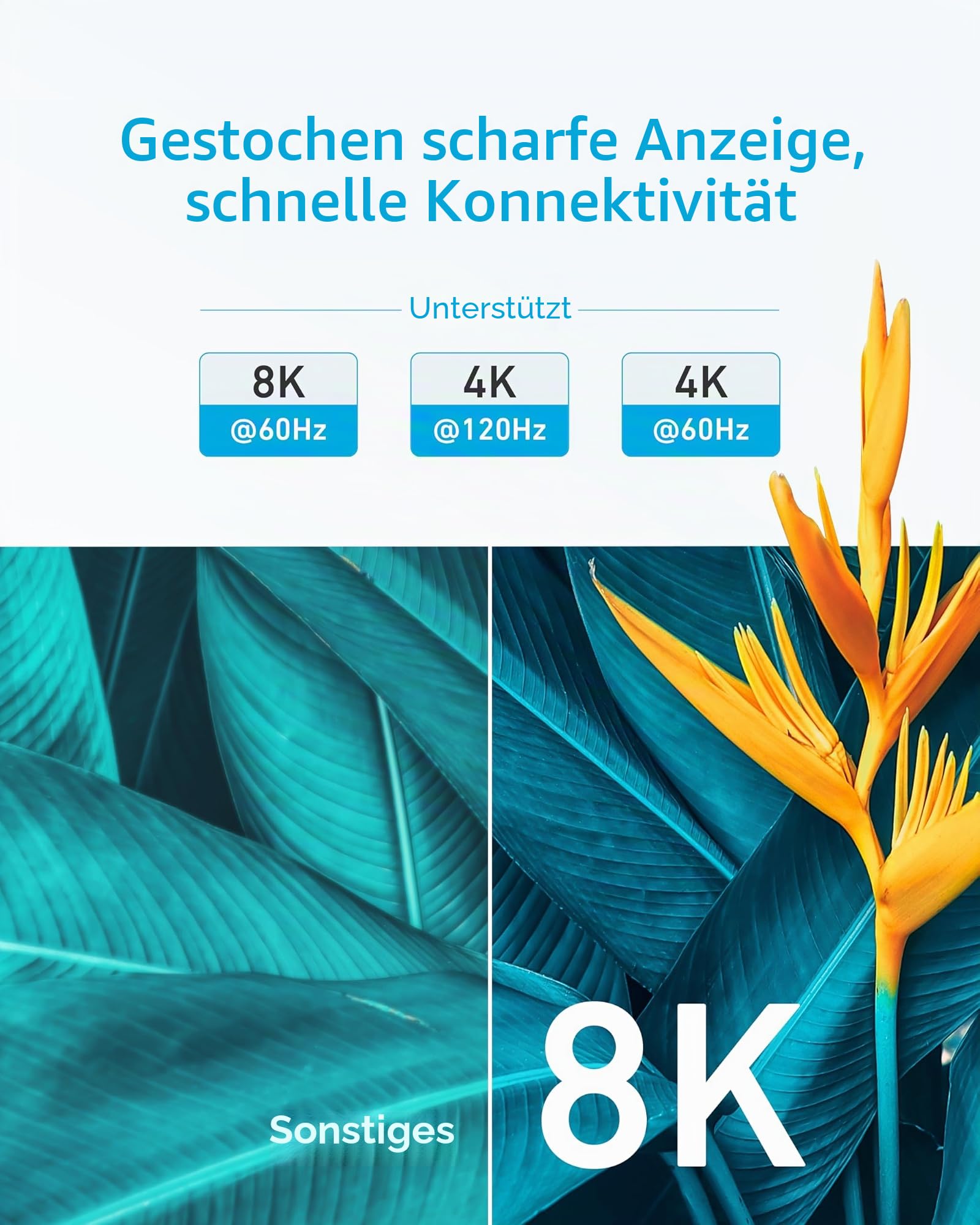 anker-a8744-hdmi-2-1-kabel-3m-8k-60hz-4k-120hz-48-gbit-s-f-r-ps5-xbox-und-tv image 2