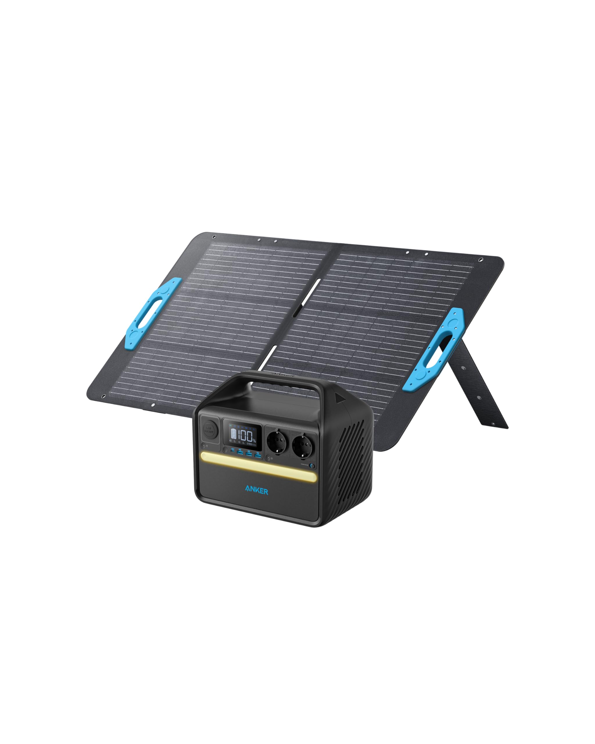 anker-535-powerstation-mit-100w-solarpanel-512wh-lifepo4-solargenerator image 1