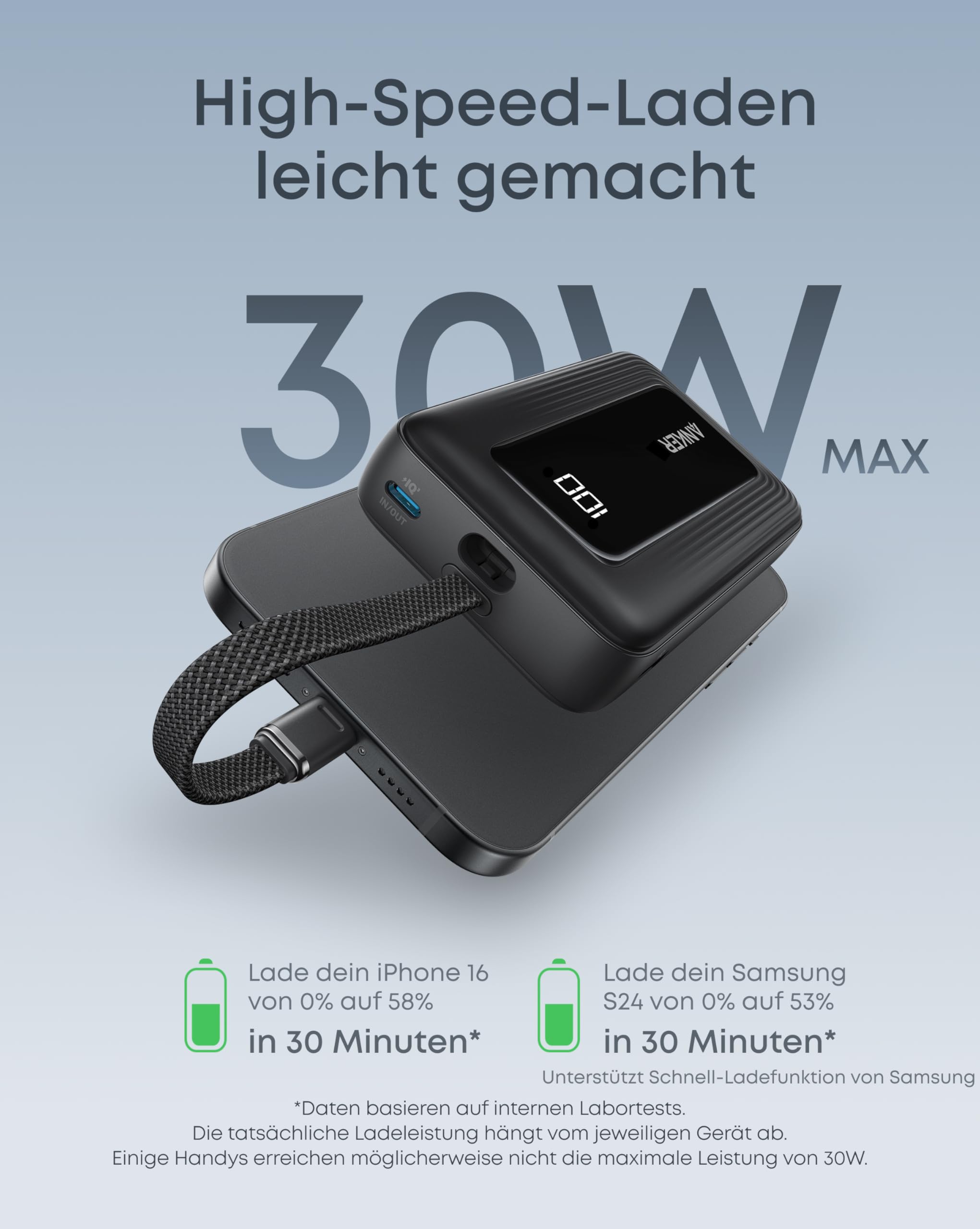 anker-zolo-powerbank-20-000-mah-30-w-mit-integriertem-usb-c-kabel-2025-upgrade image 2