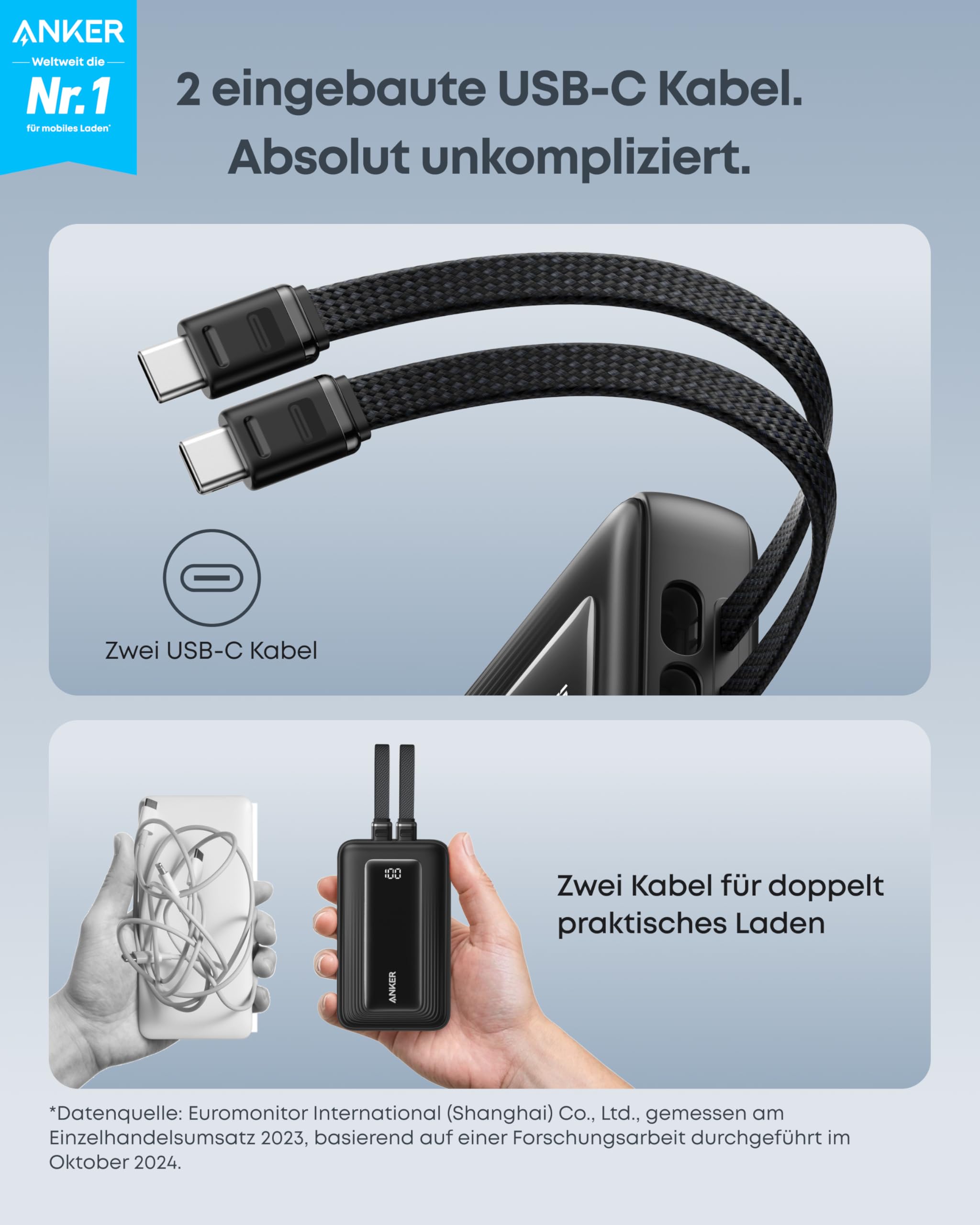 anker-zolo-powerbank-2025-upgrade-20-000-mah-45w-schnellladen-mit-zwei-integrier image 2