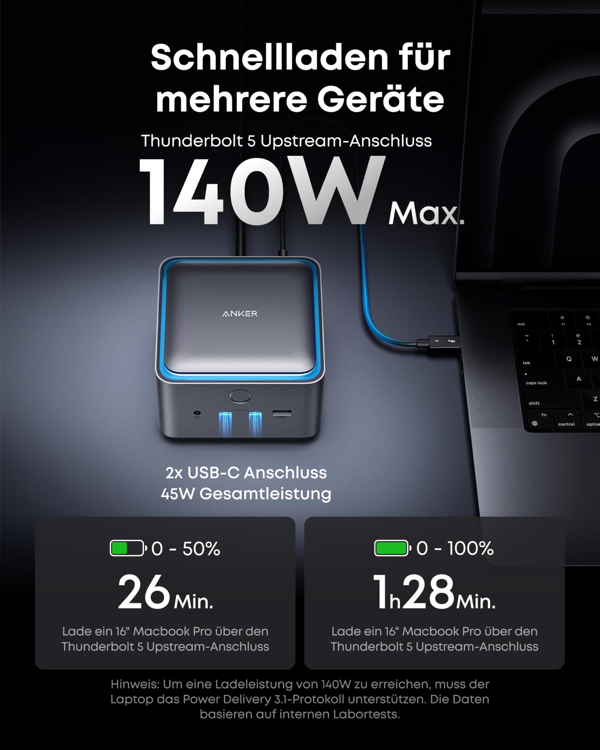 anker-prime-tb5-docking-station-14-in-1-thunderbolt-5-dock-mit-140-w-laden-und-8 image 6