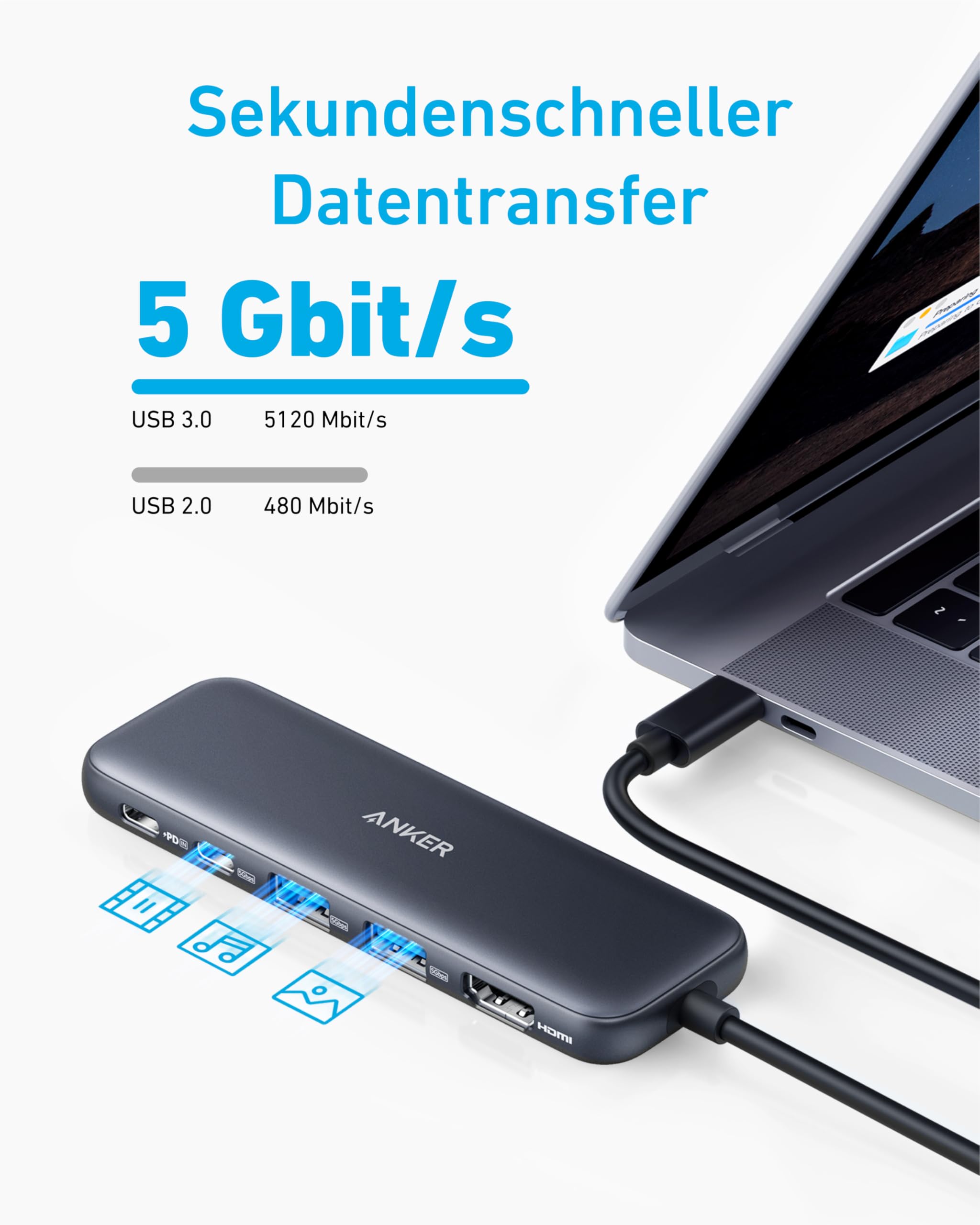 anker-332-usb-c-hub-5-in-1-4k-hdmi-100w-pd image 5