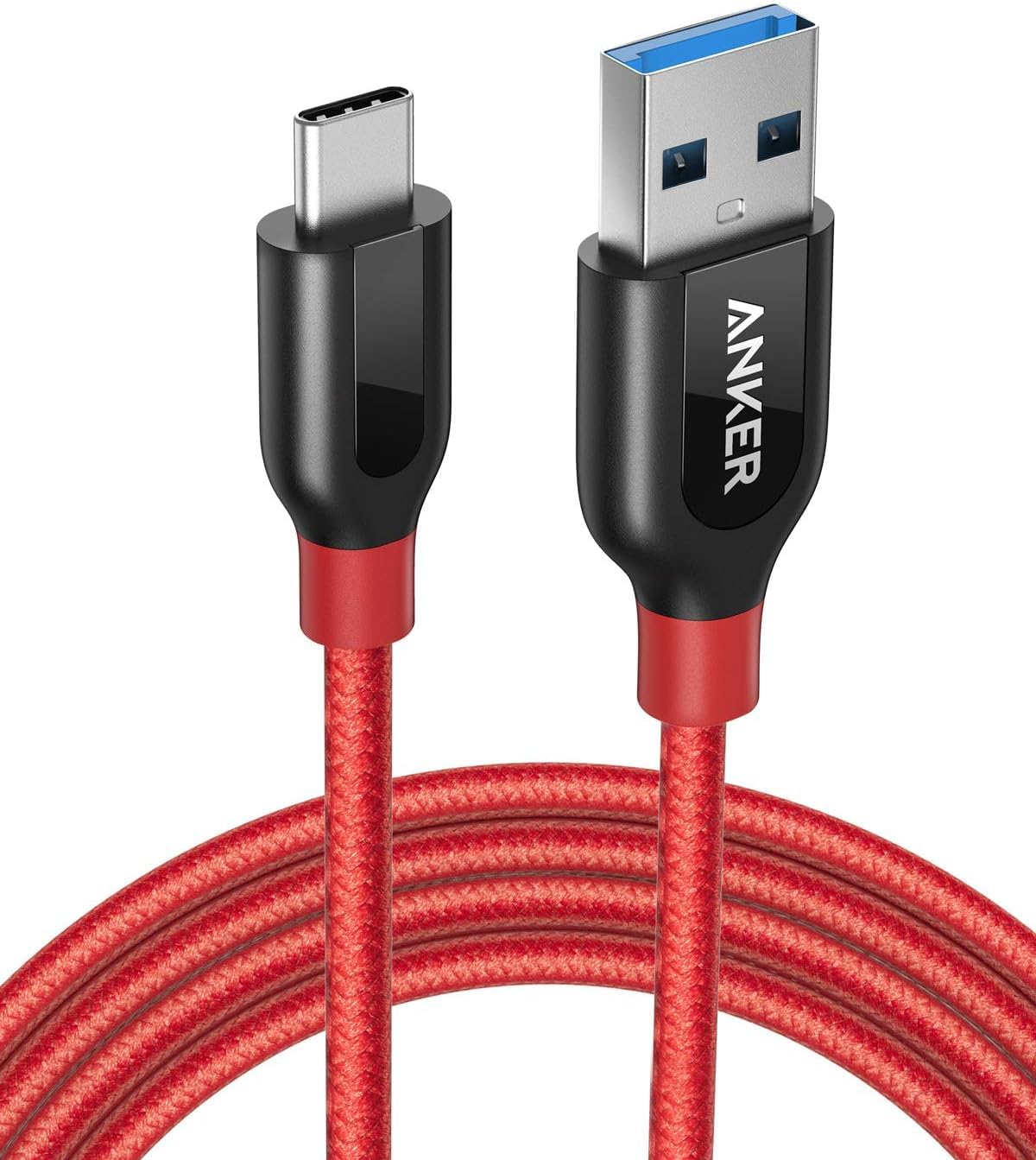 anker-powerline-usb-c-auf-usb-a-kabel-1-8-m-usb-3-0-rot image 1