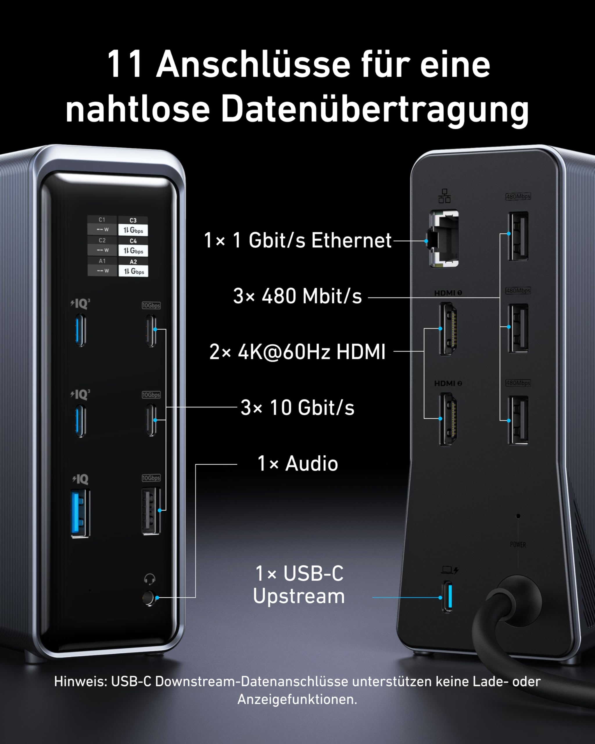 anker-prime-dockingstation-14-in-1-160w-10-gbit-s-dual-4k image 5