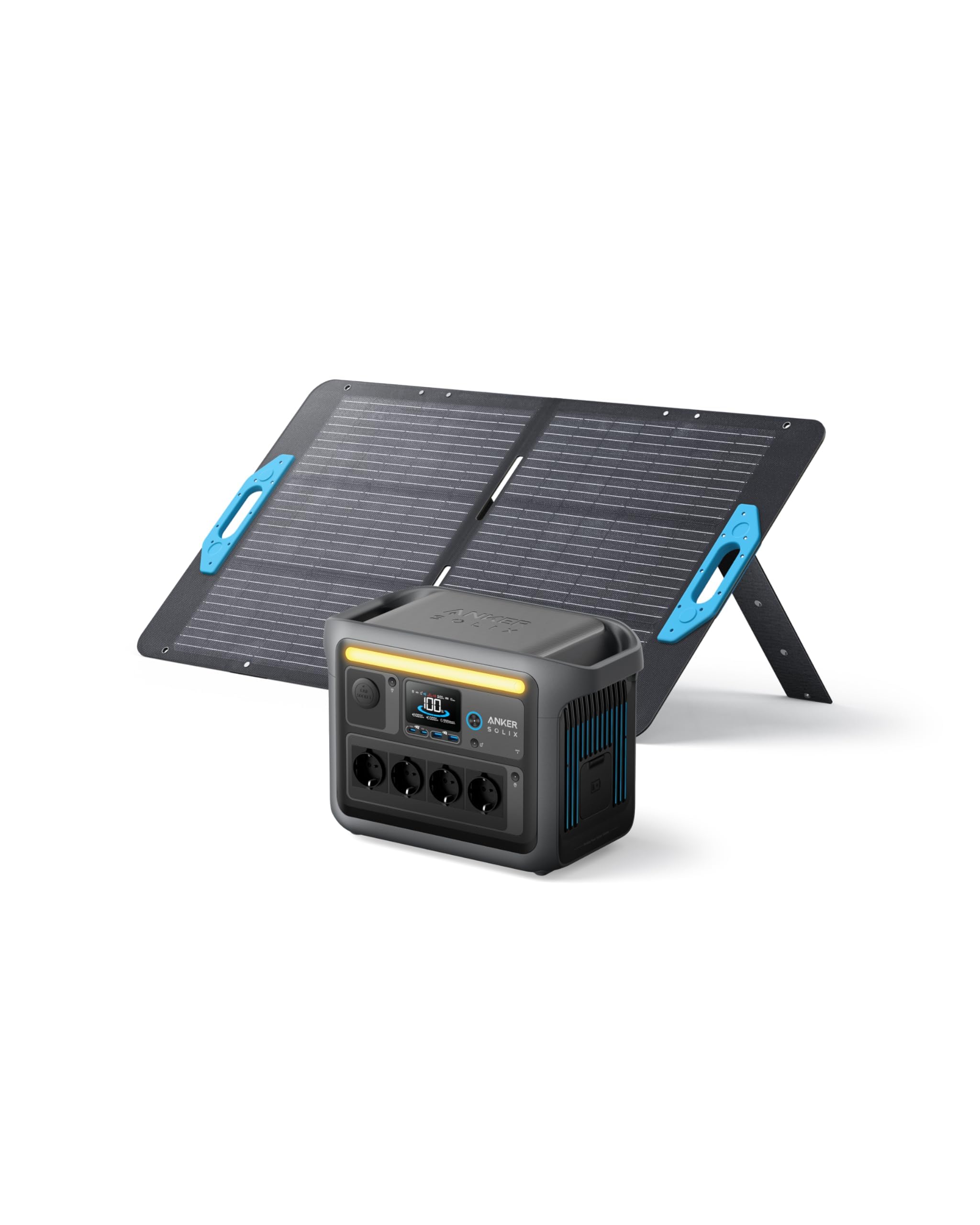 anker-solix-c1000-powerstation-set-mit-100-w-solarpanel-1800-w-2400-w-surgepad-l image 1