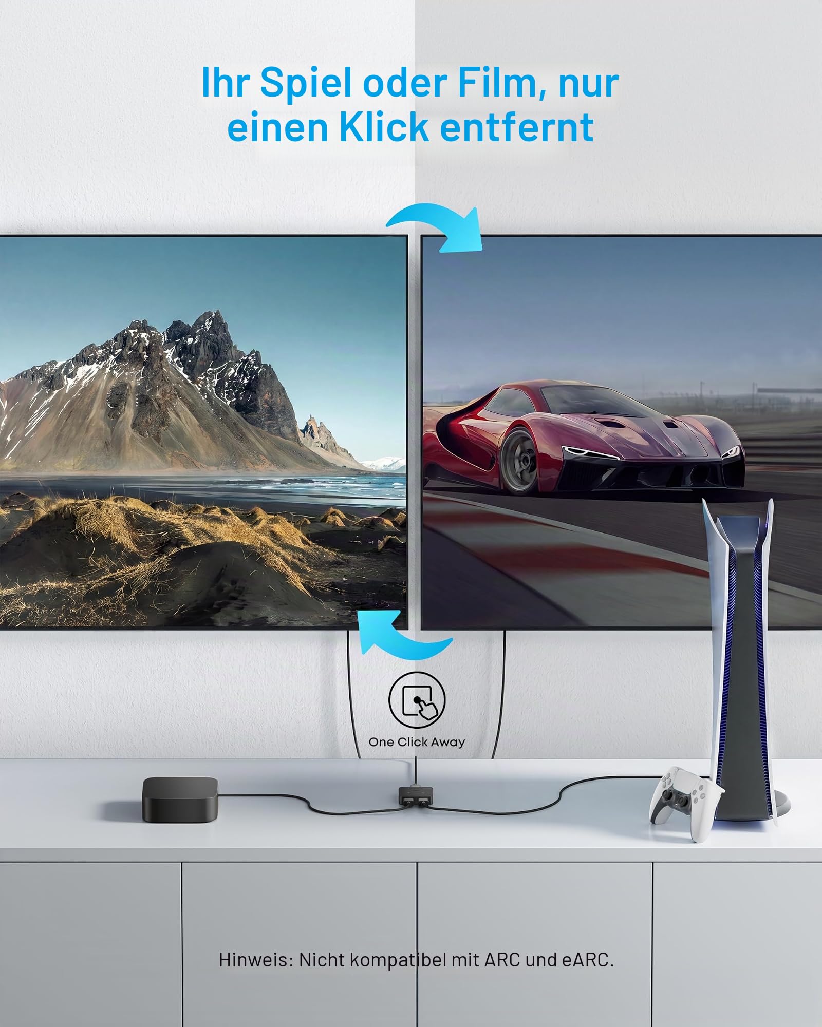 anker-hdmi-switch-4k-60hz-2-eing-nge-auf-1-ausgang-hdr-3d-dolby-kompatibel-mit-l image 3