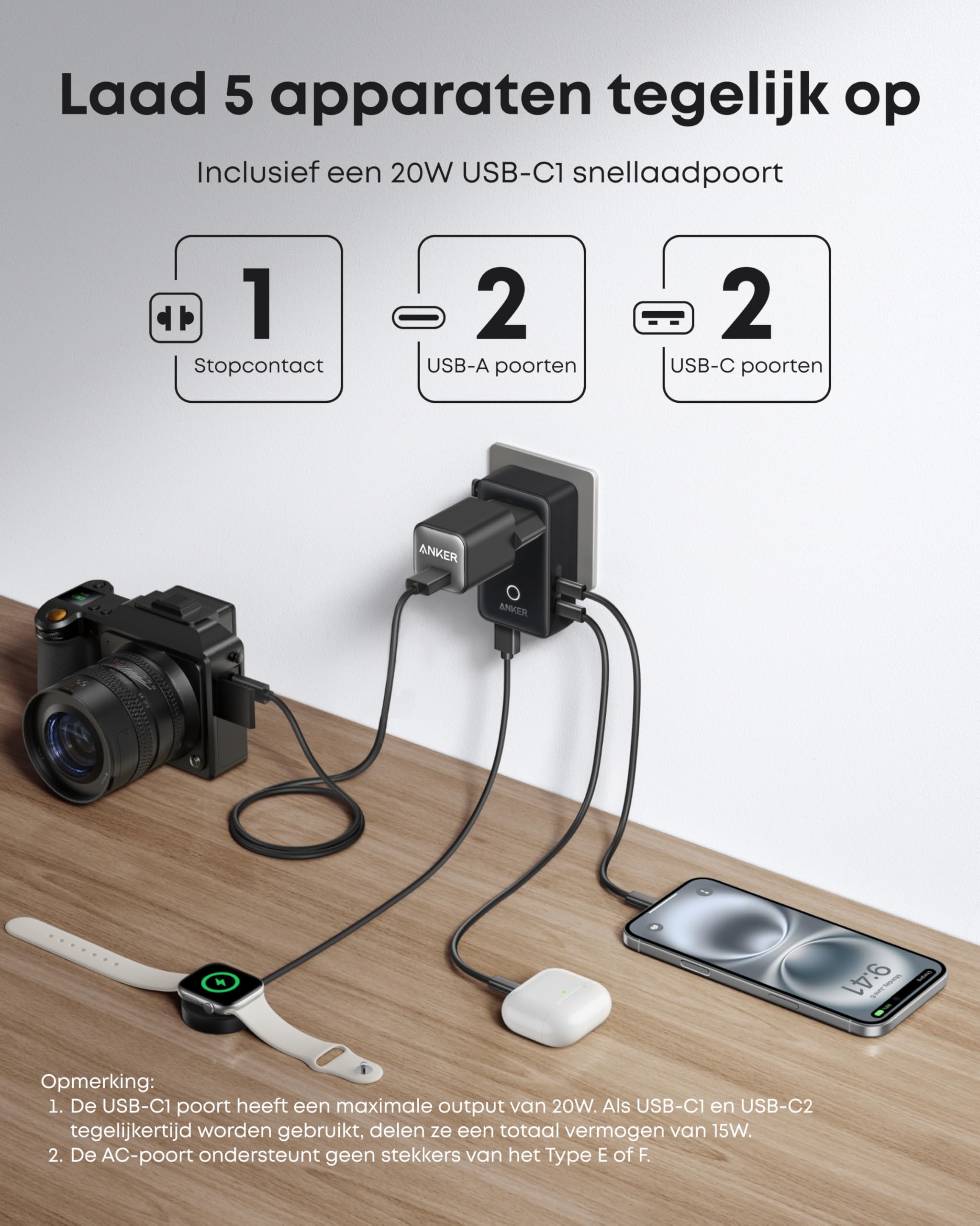 anker-nano-reiseadapter-universal-5-in-1-20-w-usb-c-f-r-ber-200-l-nder image 3