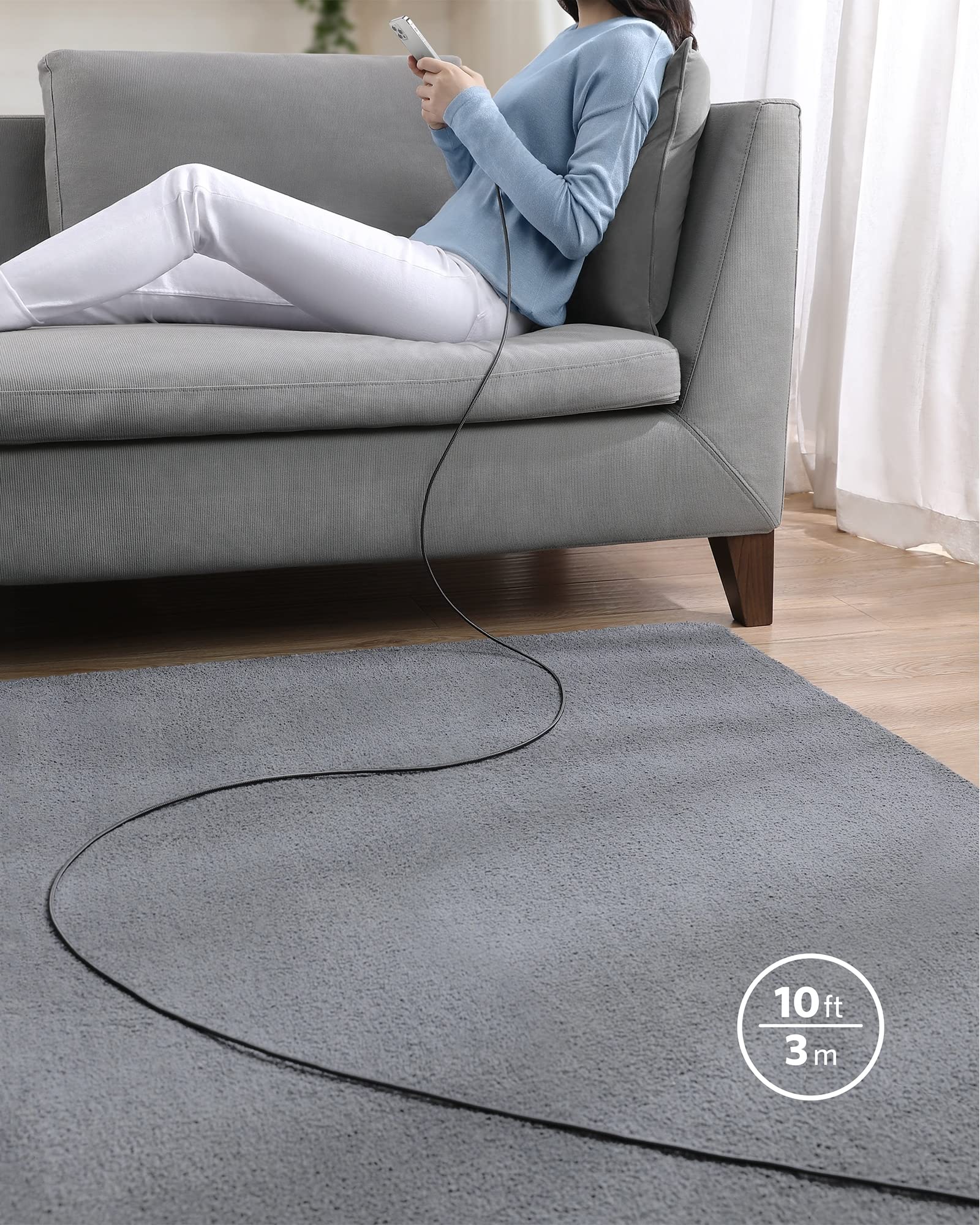 anker-331-usb-c-auf-lightning-kabel-3m-mfi-zertifiziert-nylon-power-delivery-sch image 7