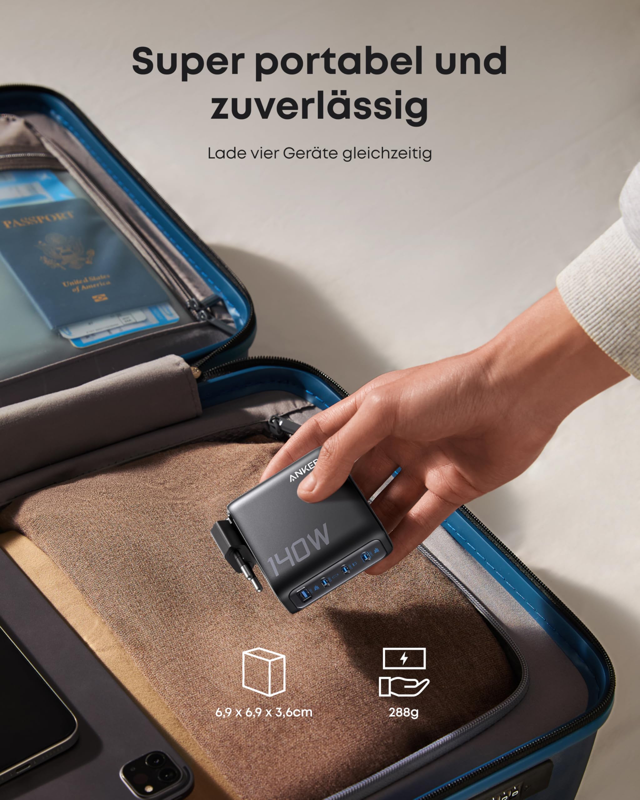 anker-140w-usb-c-ladeger-t-4-port-gan-netzteil-mit-touch-display-und-pd-3-1 image 6