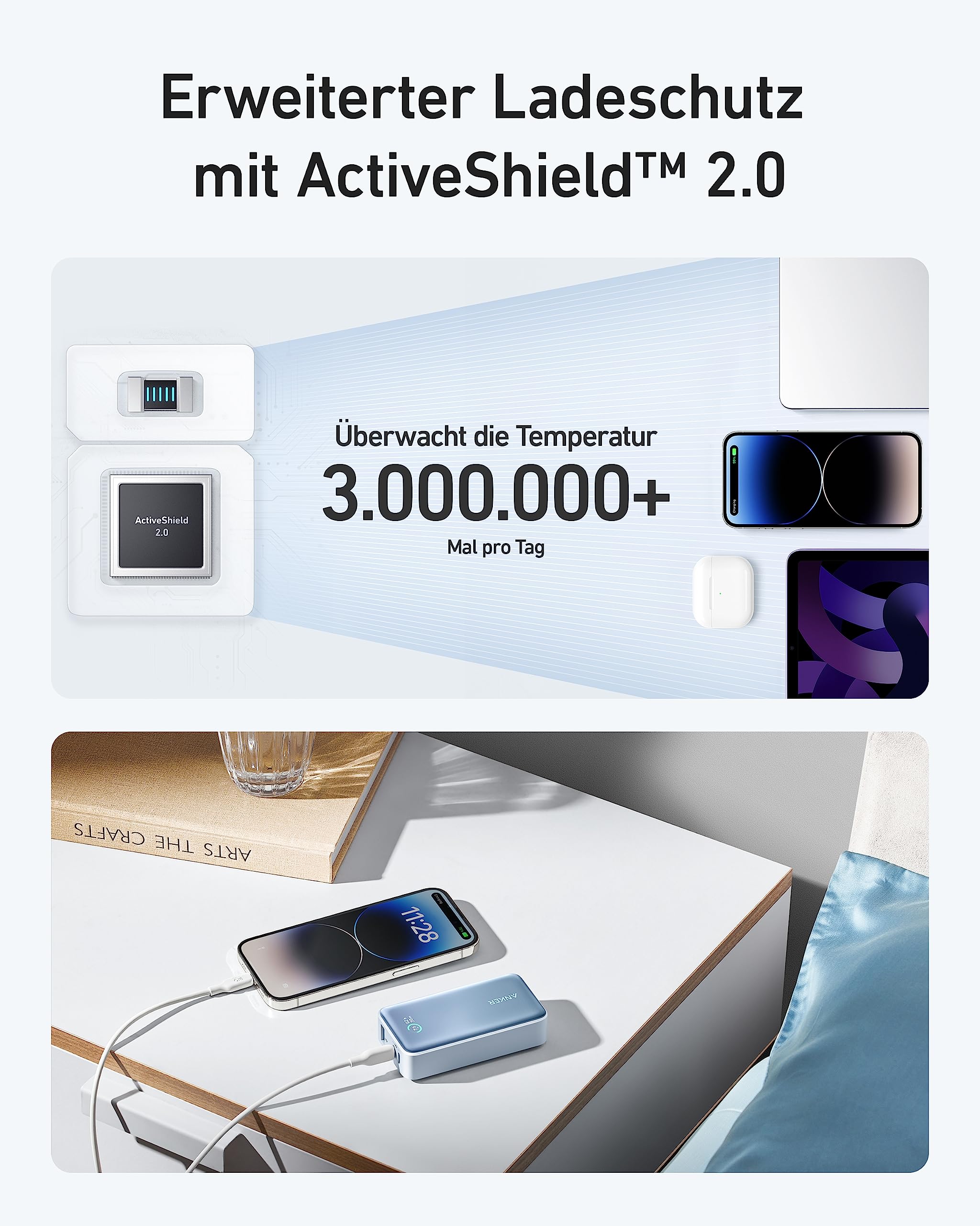 anker-533-powerbank-powercore-30w-10-000-mah-30w-pd-3-anschl-sse-led-display image 7