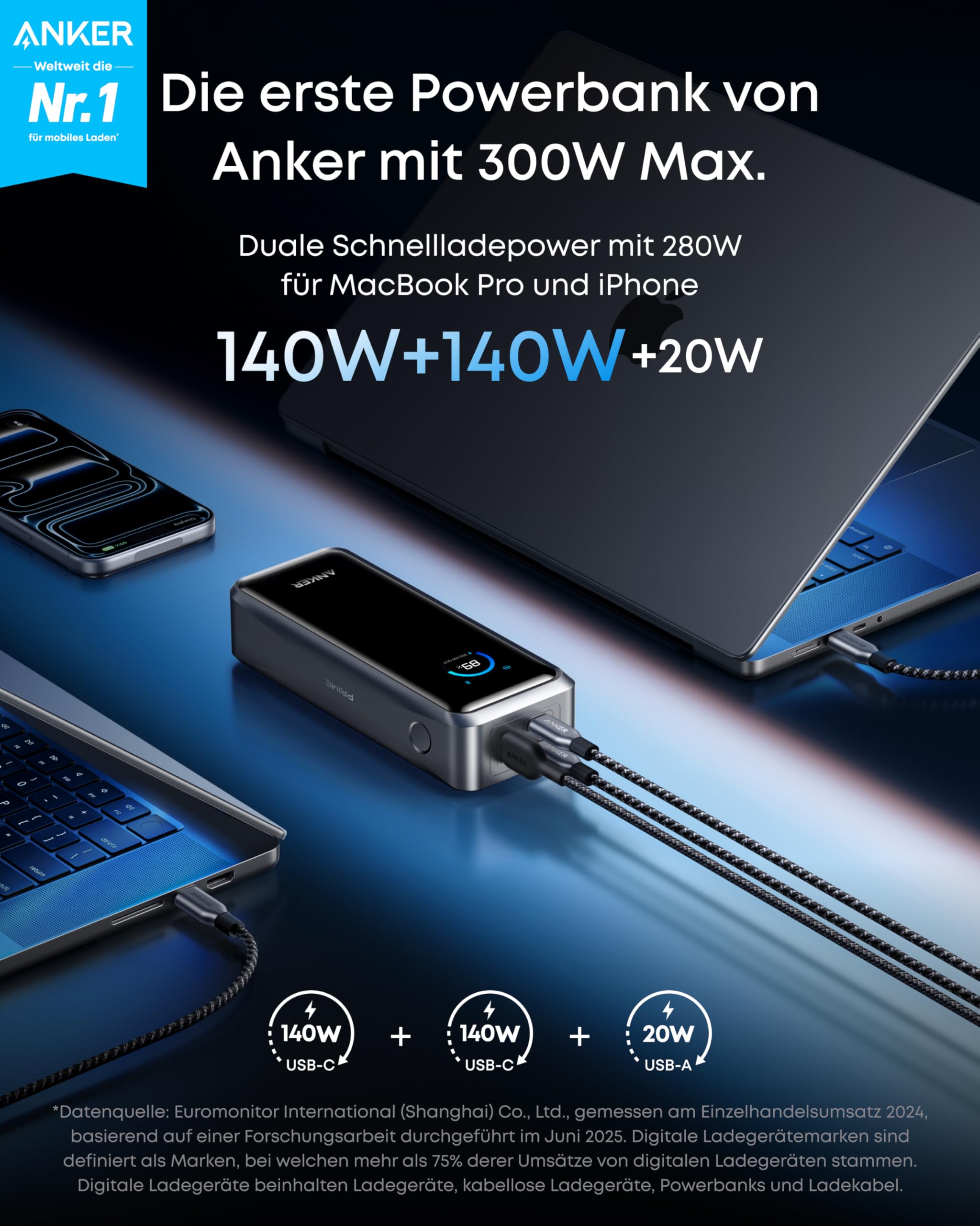 anker-prime-powerbank-26-250-mah-300-w-display-app-steuerung-bidirektionales-lad image 2