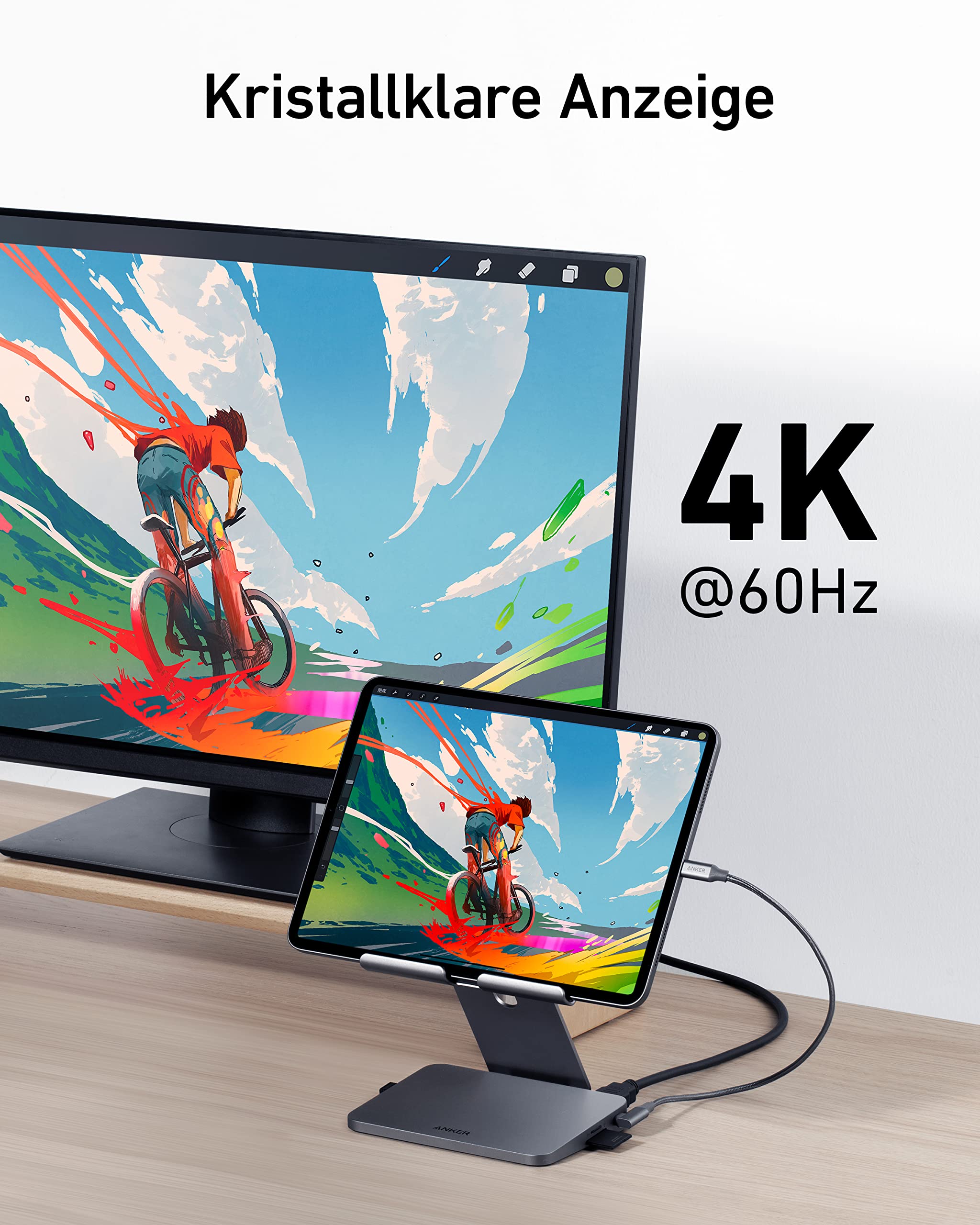 anker-551-usb-c-hub-8-in-1-mit-tablet-halterung-4k-hdmi-100w-power-delivery-f-r- image 6