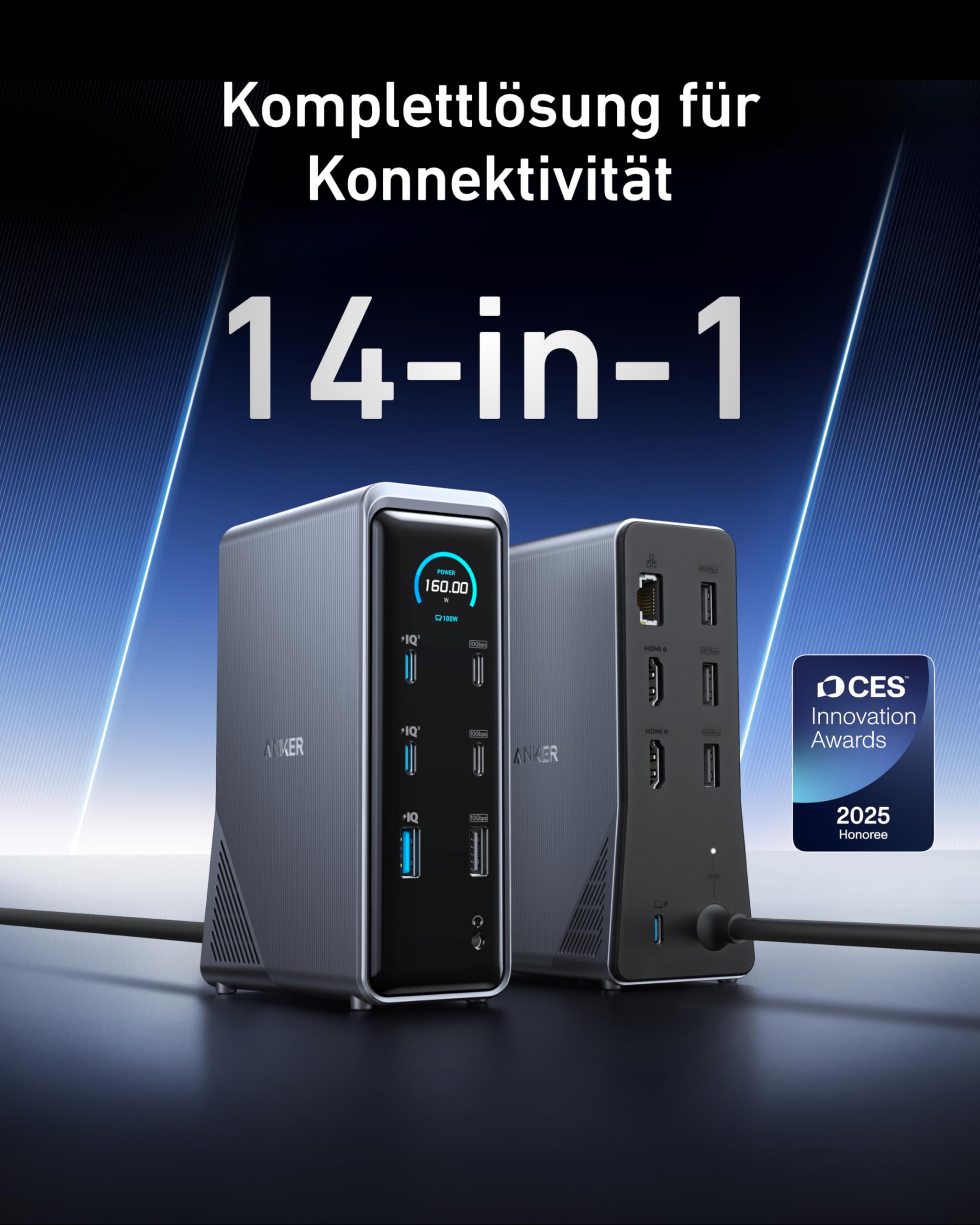 anker-prime-dockingstation-14-in-1-160w-10-gbit-s-dual-4k image 2