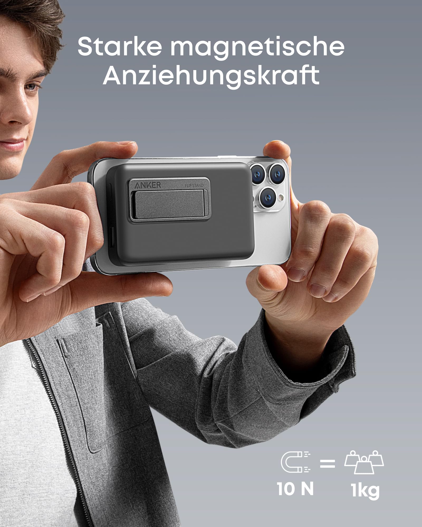 anker-633-magnetic-maggo-powerbank-10-000-mah-magnetisches-kabelloses-laden-klap image 7