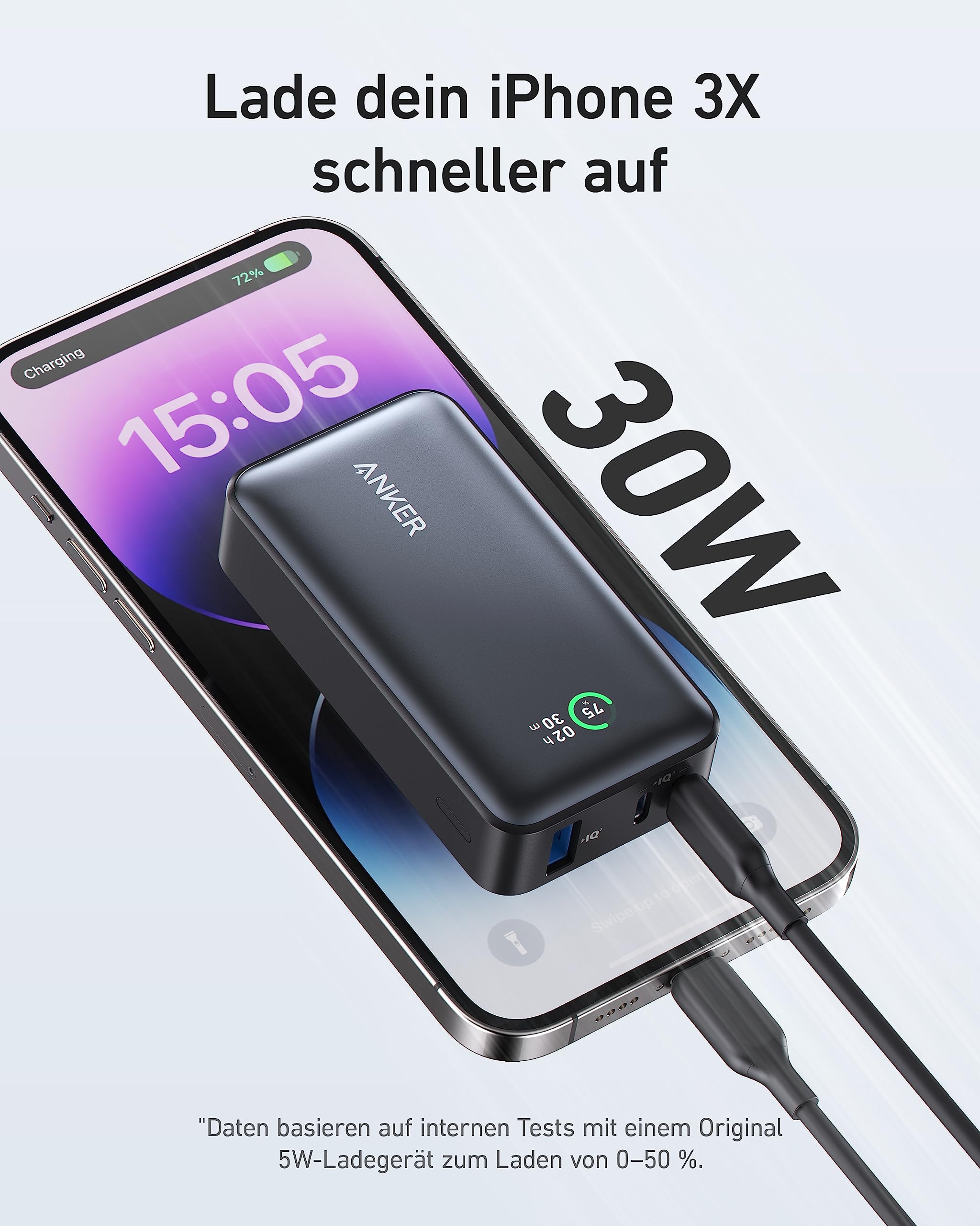 anker-533-powerbank-powercore-30w-10-000-mah-30w-pd-3-anschl-sse-led-display image 3